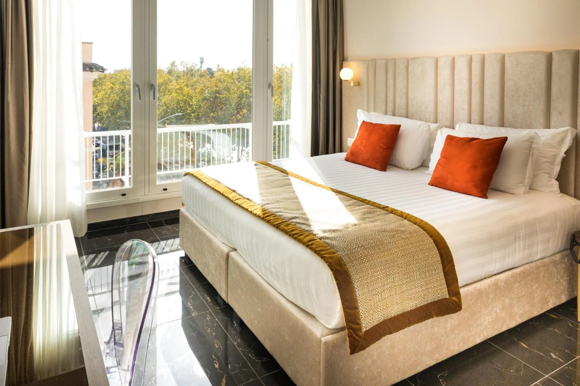 Bed in Villa Zaccardi