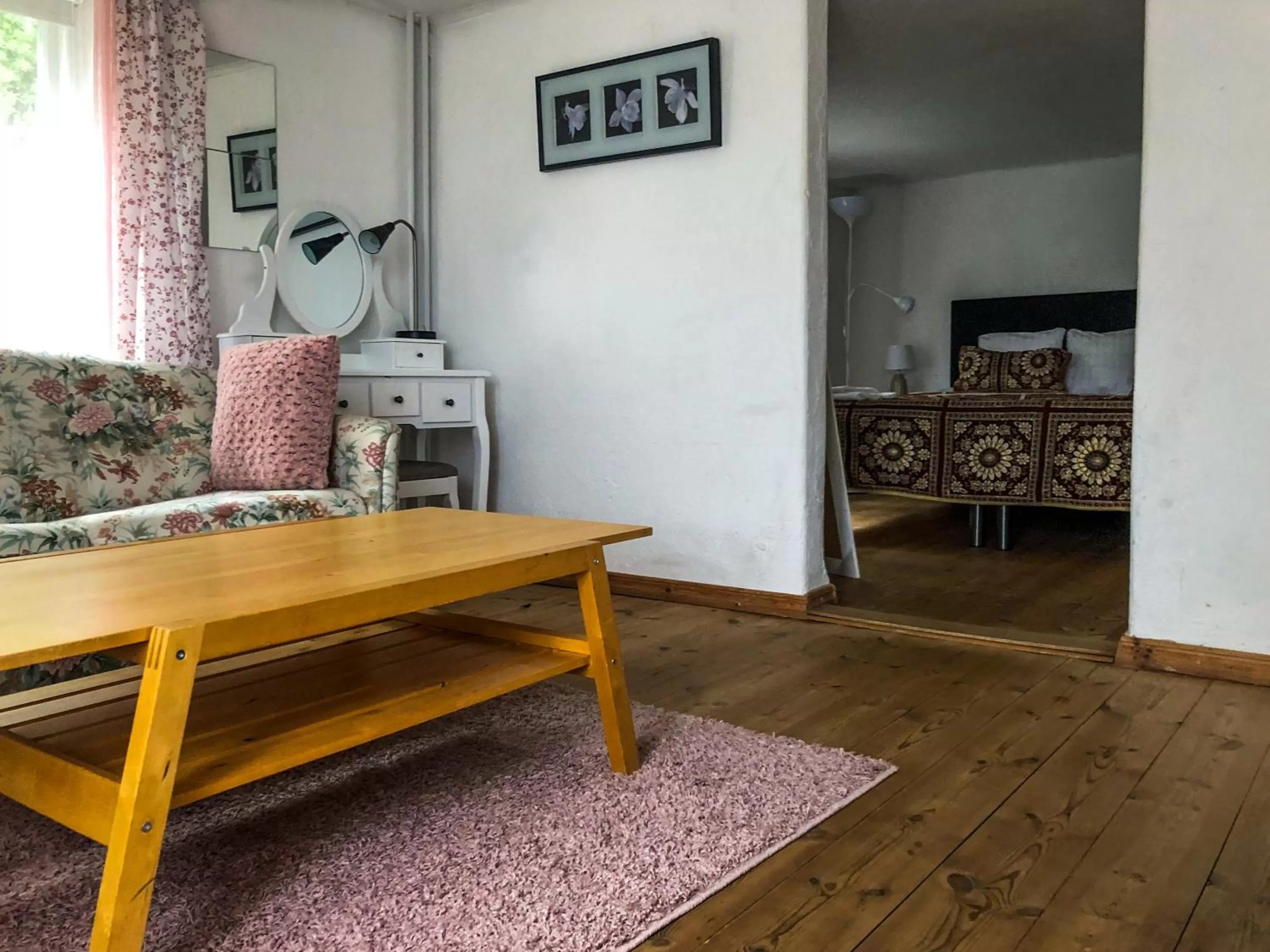 Living room in Stora Herrestad B&B