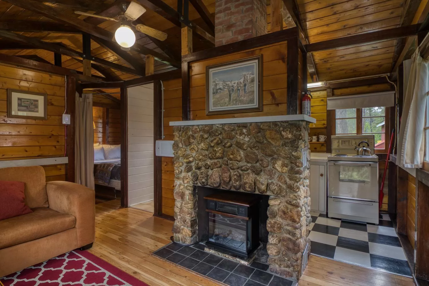 Living room in Timbers Resort