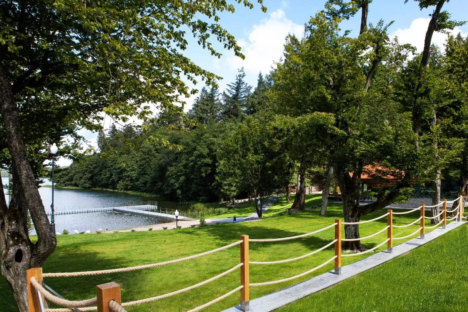 Garden in Leśny Dwór