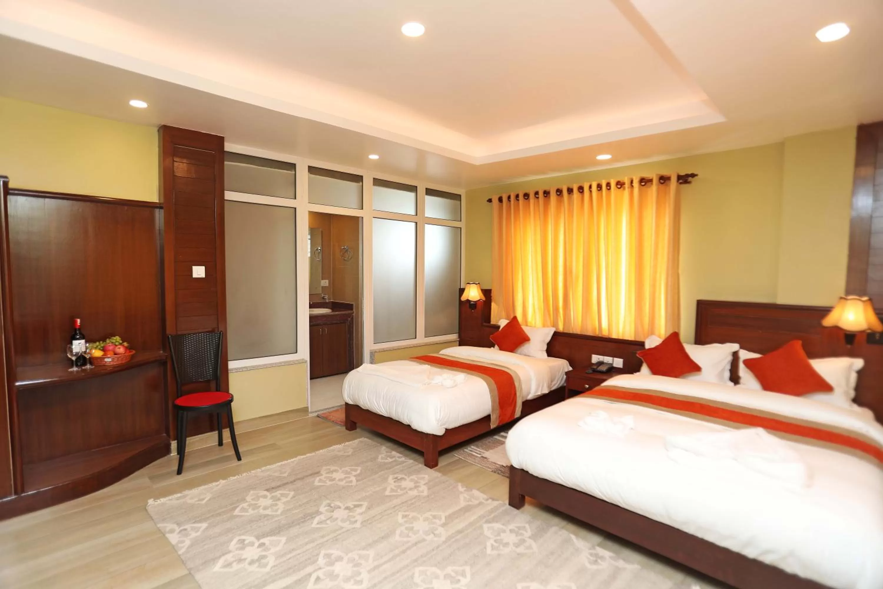 Bed in Hotel The Clock