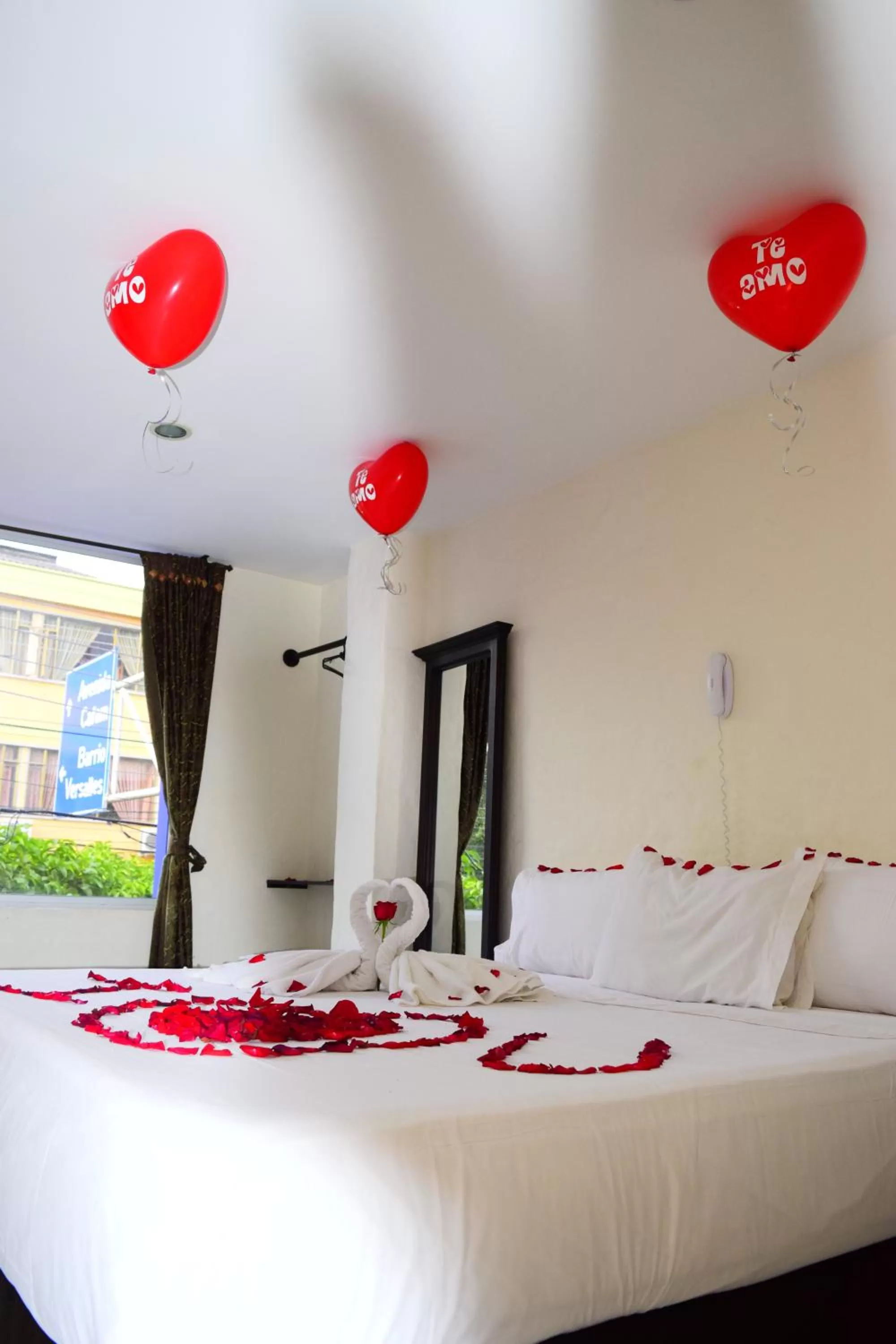 Bed in Blue Star Hotel