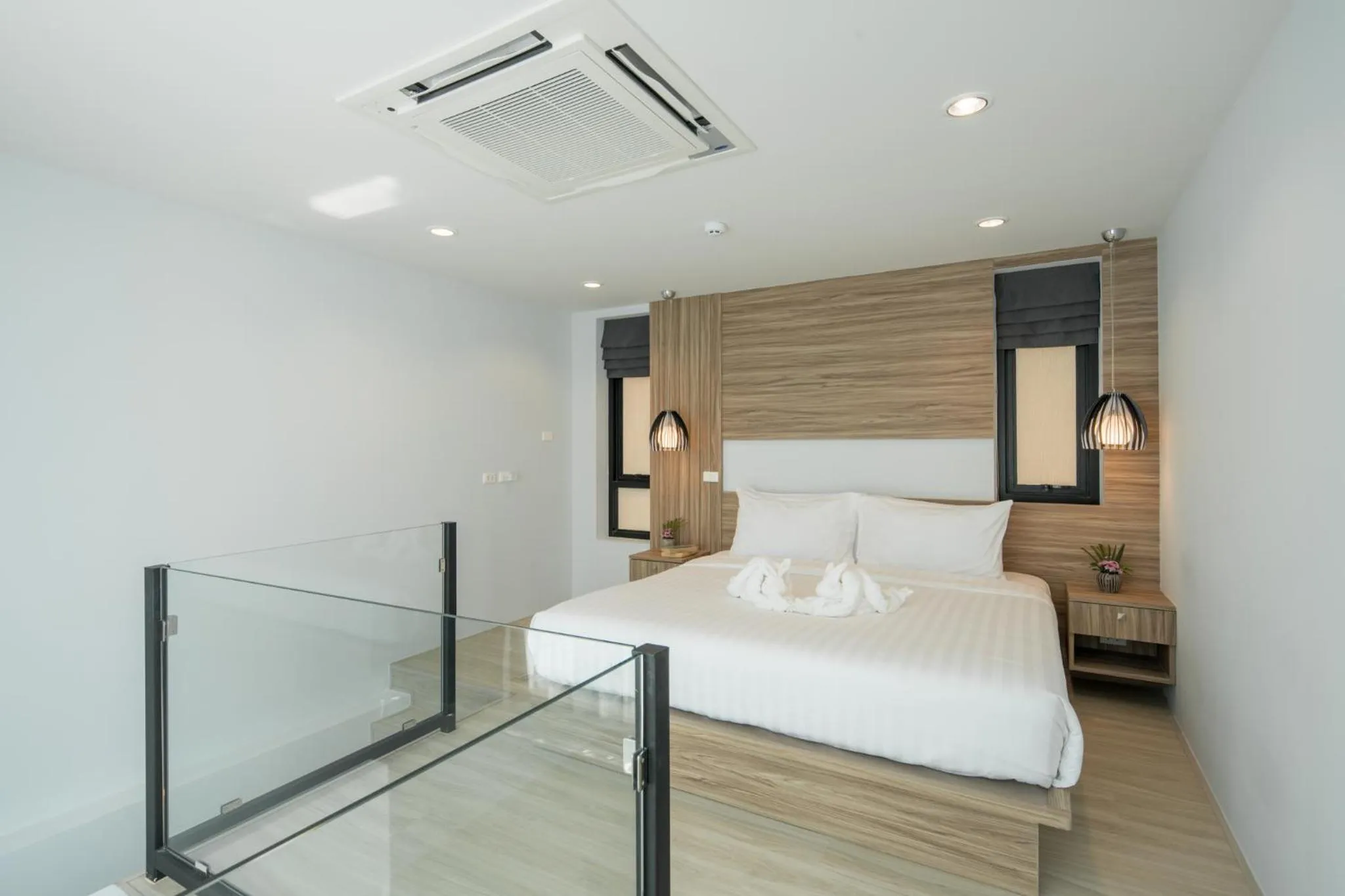 Bedroom, Bed in Peace Blue Naiharn Naturist Resort Phuket SHA Extra Plus