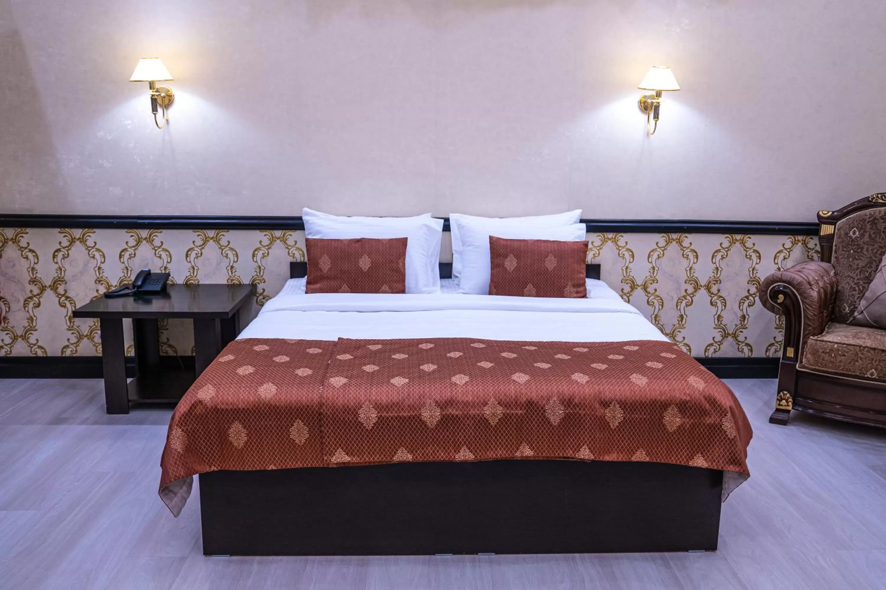 Bed in Belon Lux Hotel