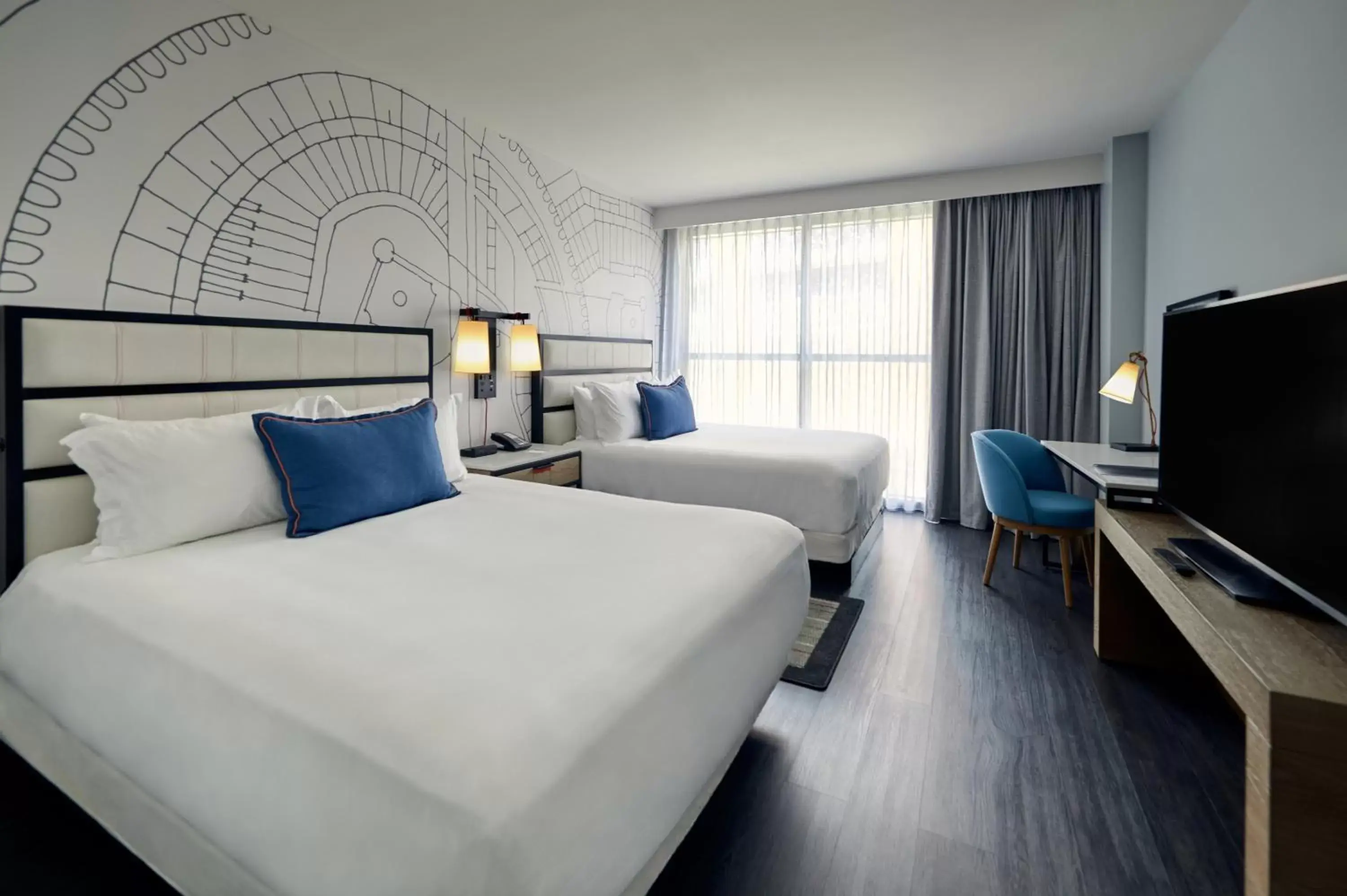 Deluxe Queen Room in Live! by Loews - St. Louis Deluxe Queen Room in Live! by Loews - St. Louis