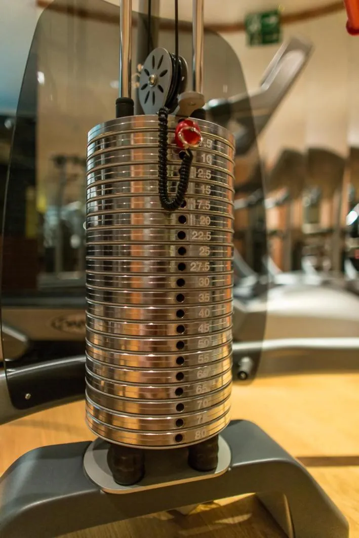 Fitness centre/facilities in Lux Garden Hotel