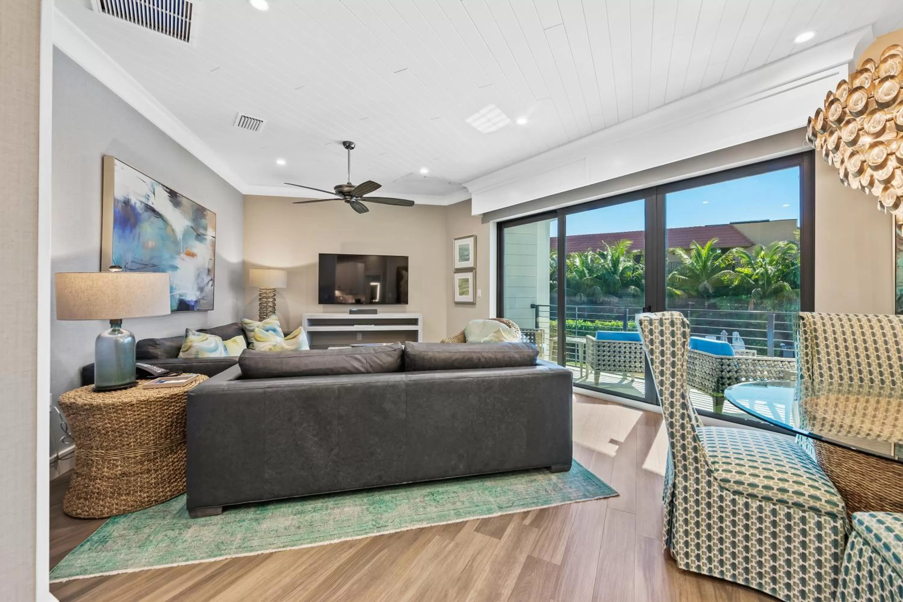 Living room in Anna Maria Beach Resort