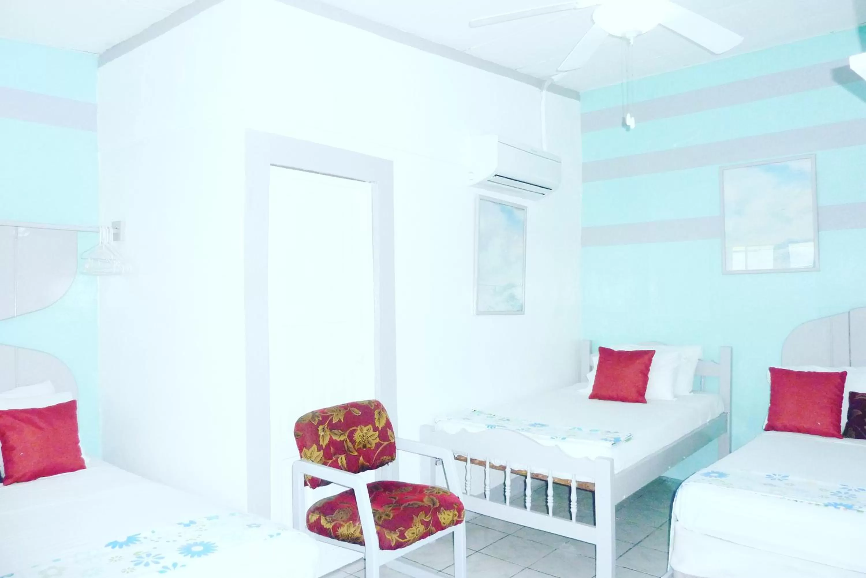 Bed in Hotel Ivania´s