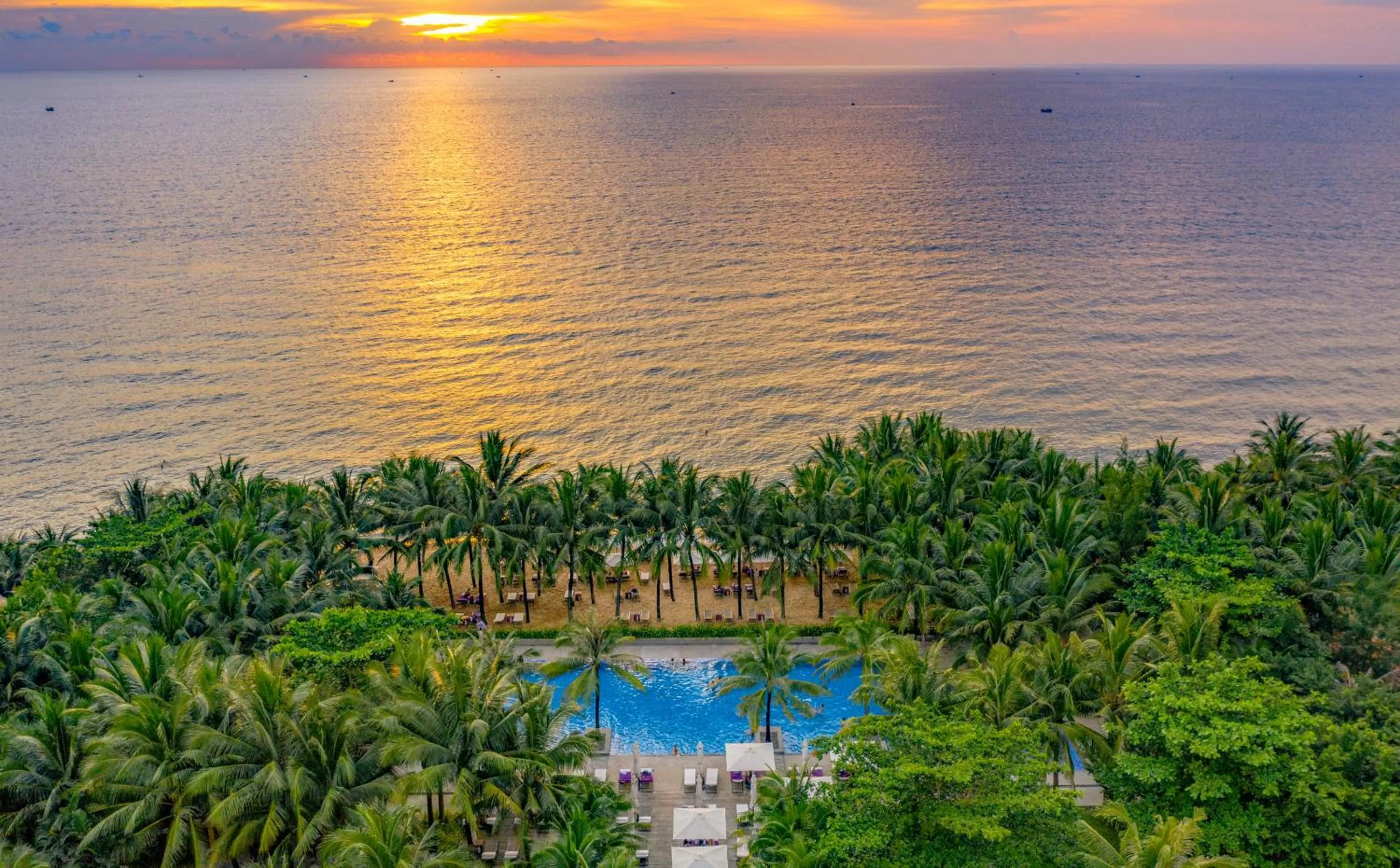 Bird's eye view in Salinda Resort Phu Quoc - Sparkling Wine Breakfast