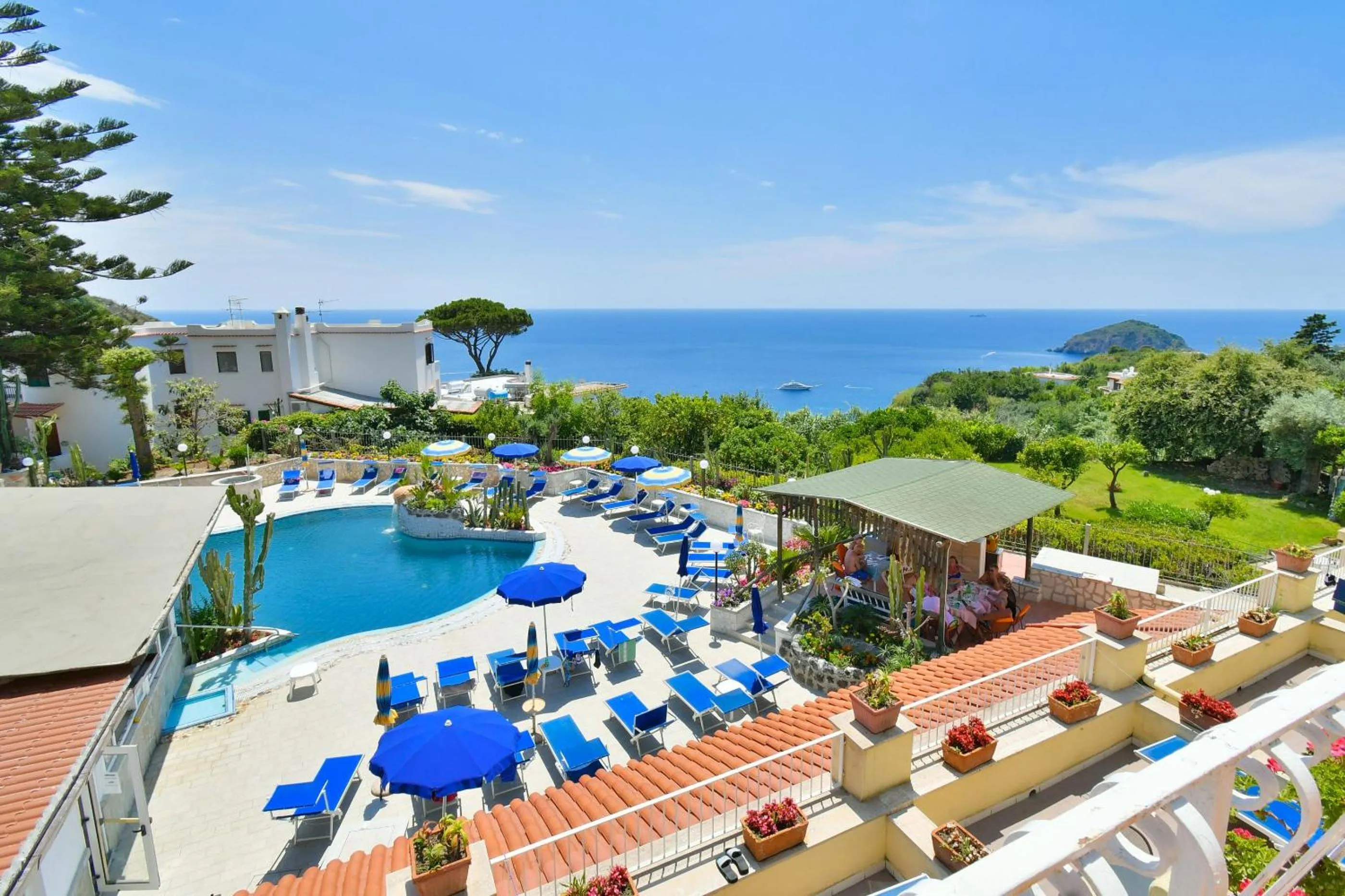 Bird's eye view in Hotel Terme Saint Raphael
