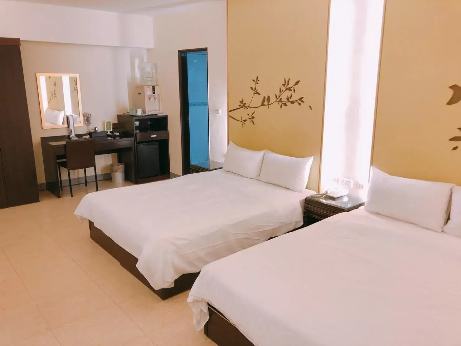 Deluxe Quadruple Room in Kiwi Express Hotel - Kaohsiung Station Deluxe Quadruple Room in Kiwi Express Hotel - Kaohsiung Station