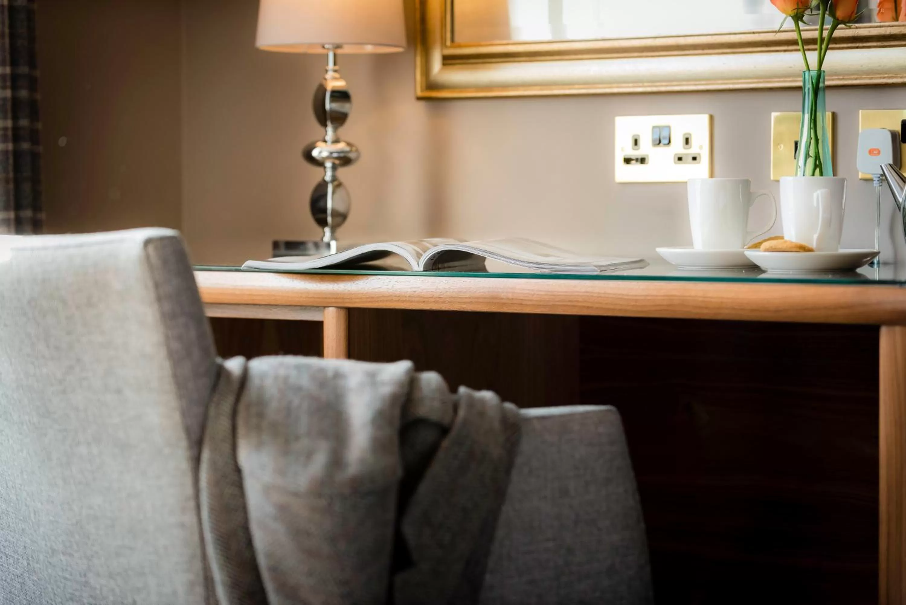 Seating area in Ardgowan Hotel