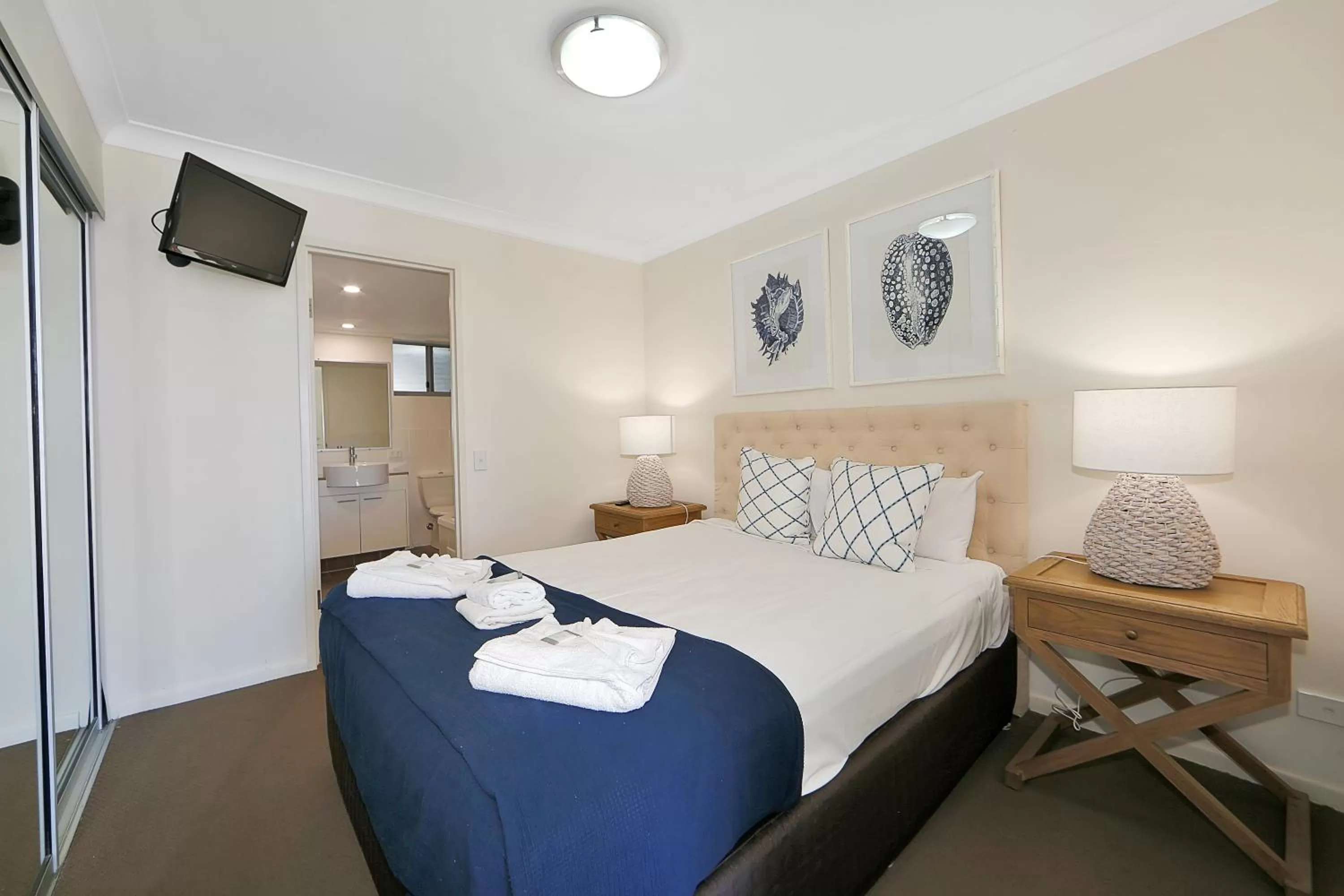 Bed in The Point Resort