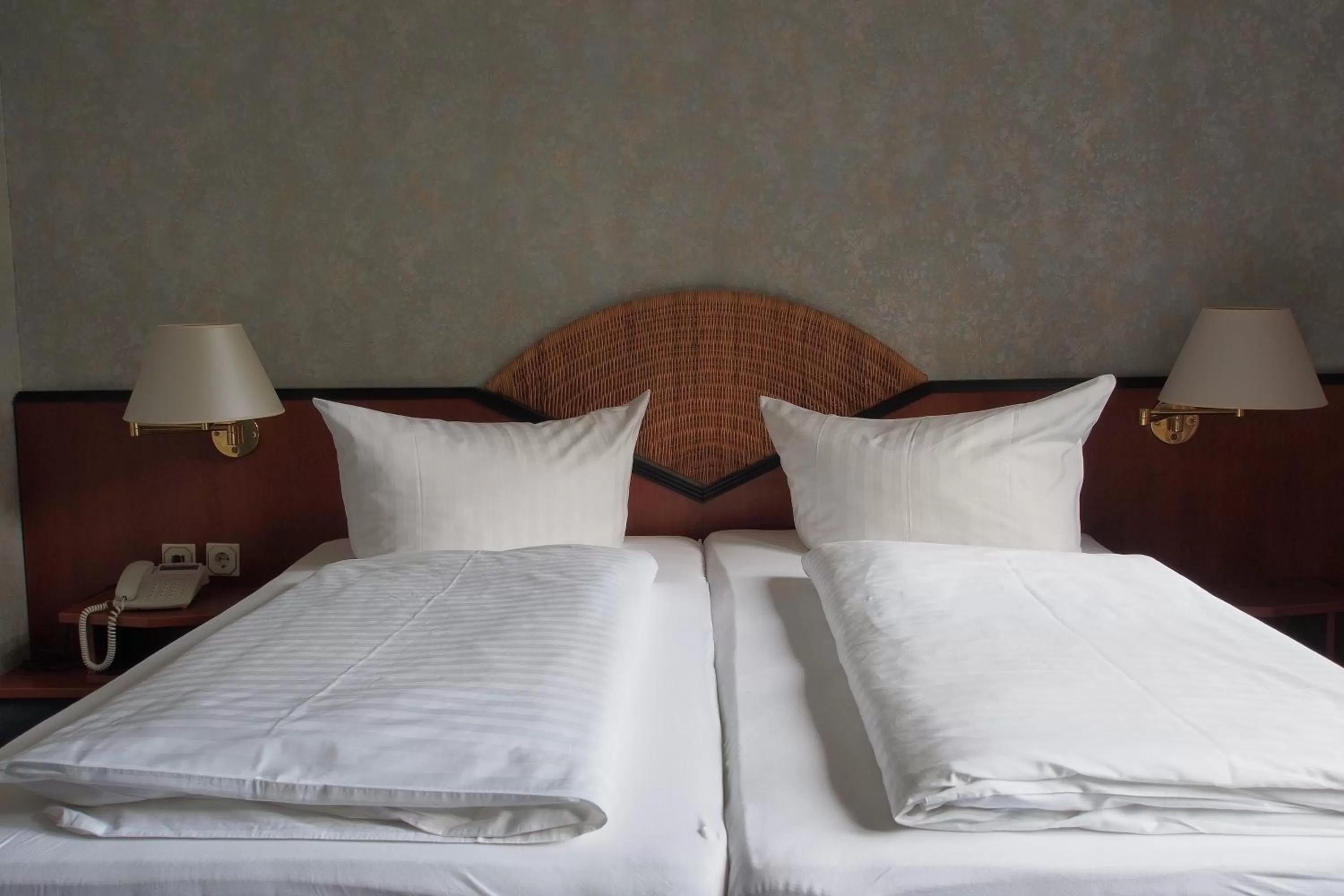 Bed in Hotel Schlossvilla Derenburg