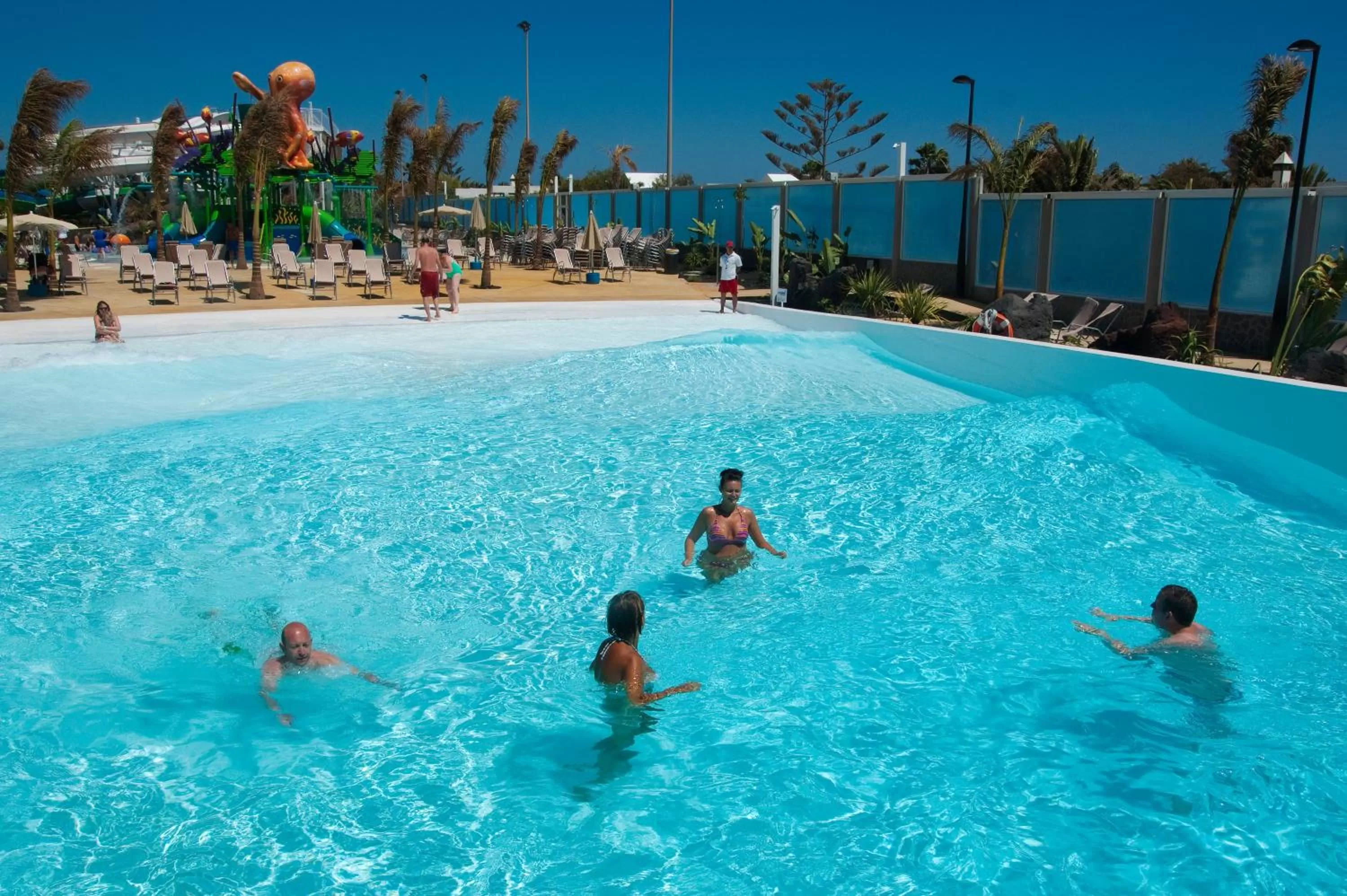 Aqua park in Relaxia Lanzasur Club - Aqualava Water Park