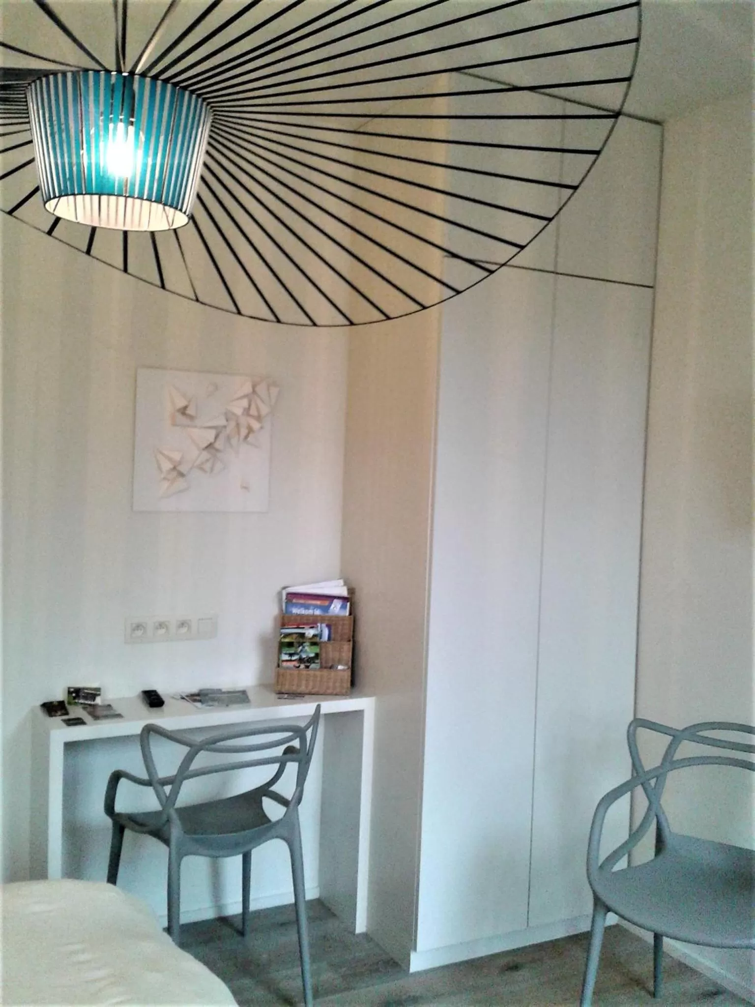 Decorative detail, TV/Entertainment Center in B&B Les Tilleuls