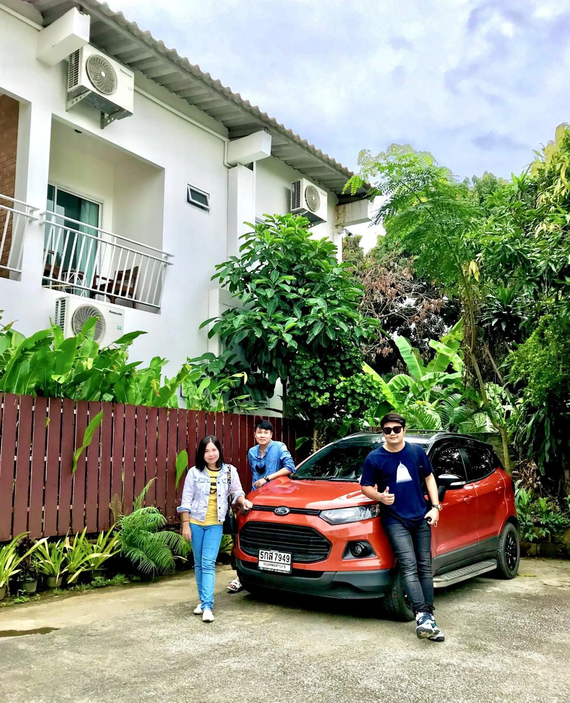 Parking in My Chiangmai Boutique Lodge