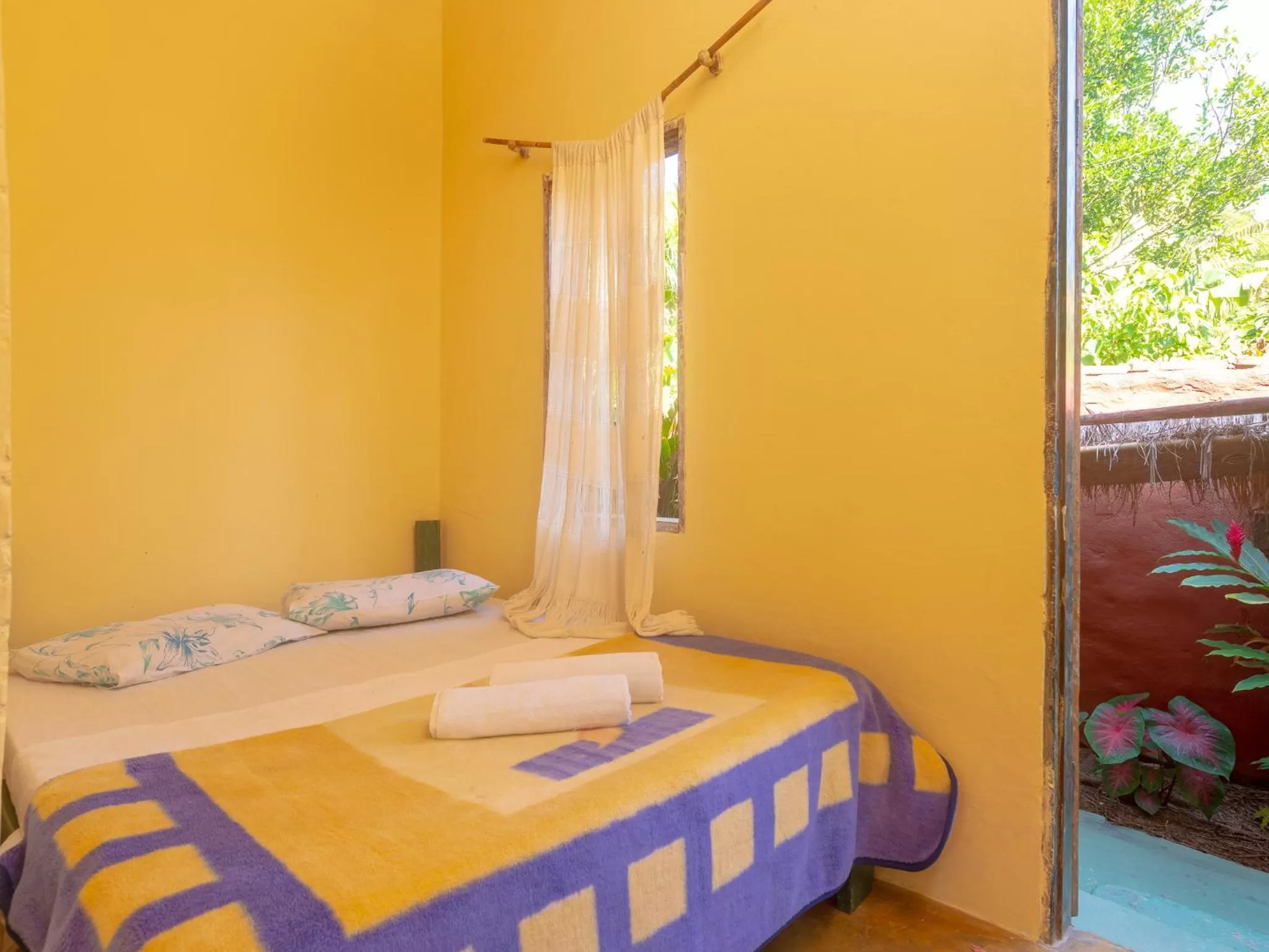 Bed in Pousada da Rosa