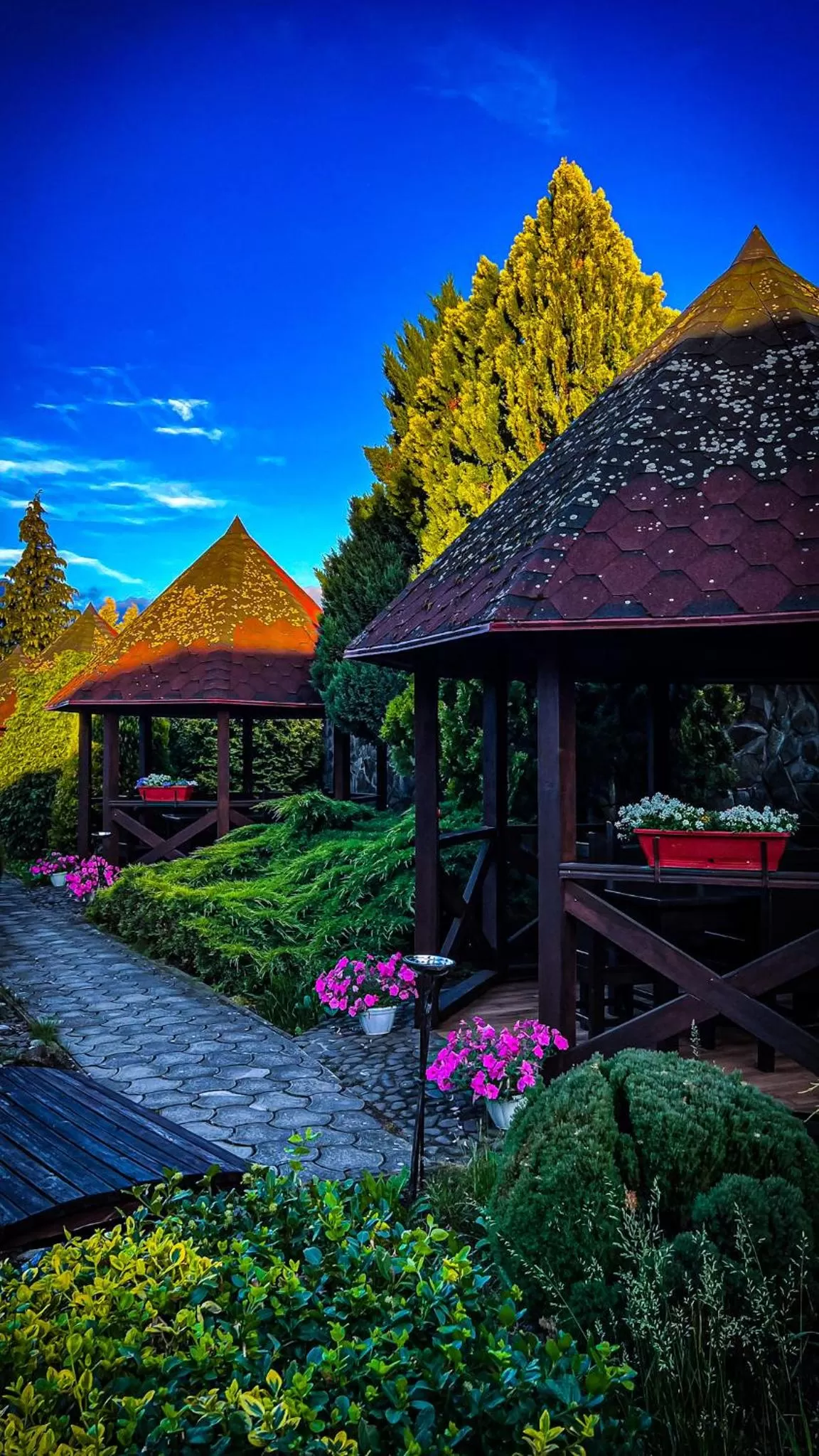 Garden in Hotel Complex Bahus
