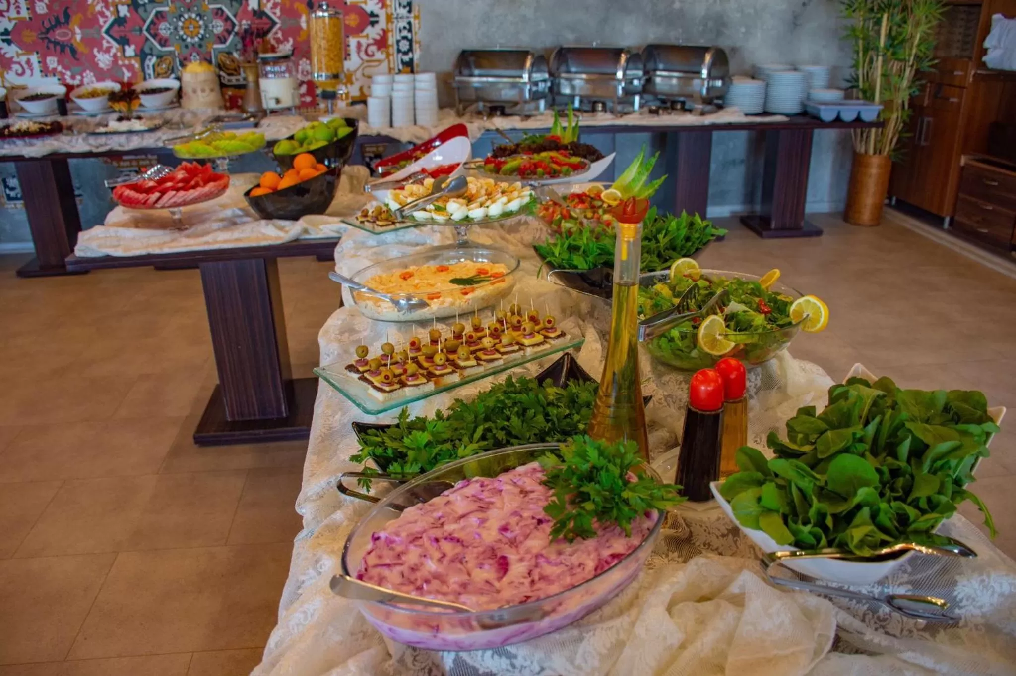 Buffet breakfast, Food in Sandal Otel