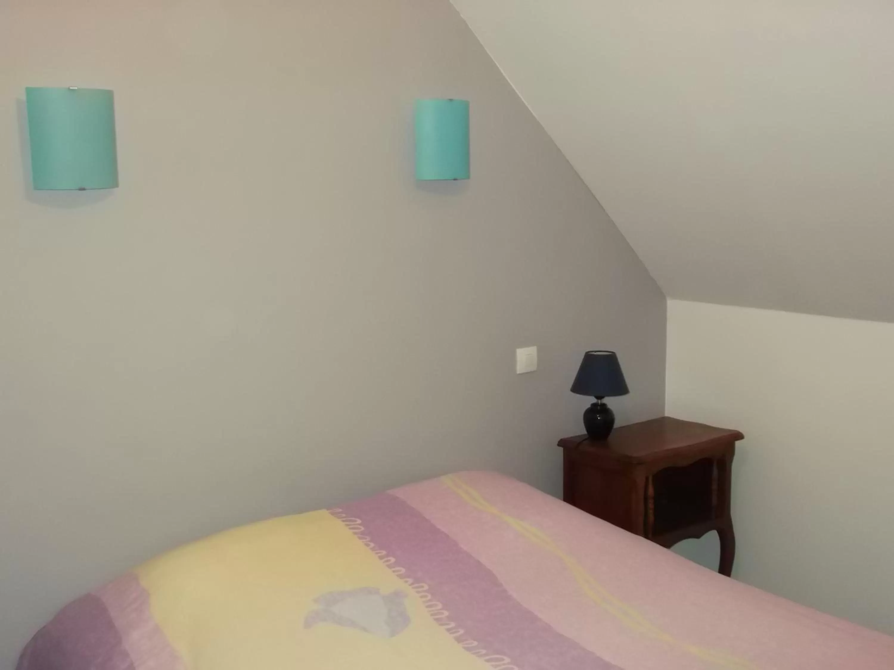 Bed in Hotel Tyblomen