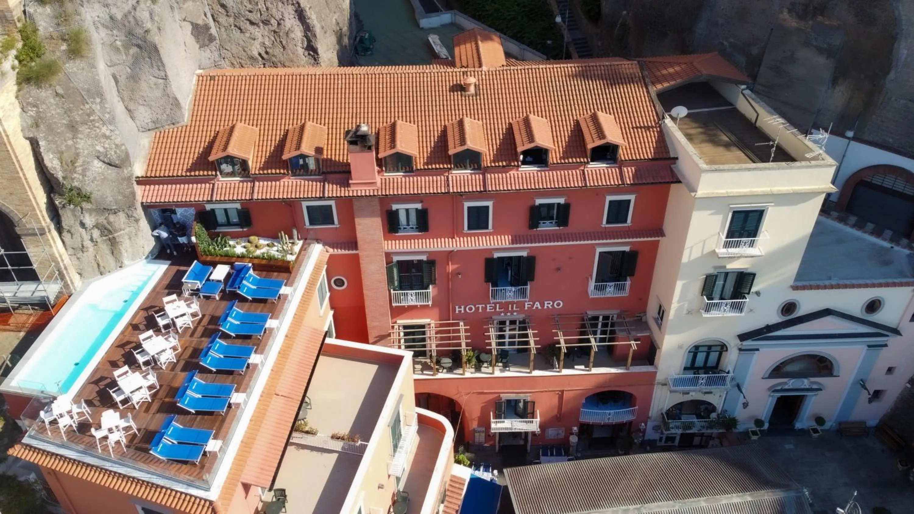 Bird's eye view in Hotel Il Faro