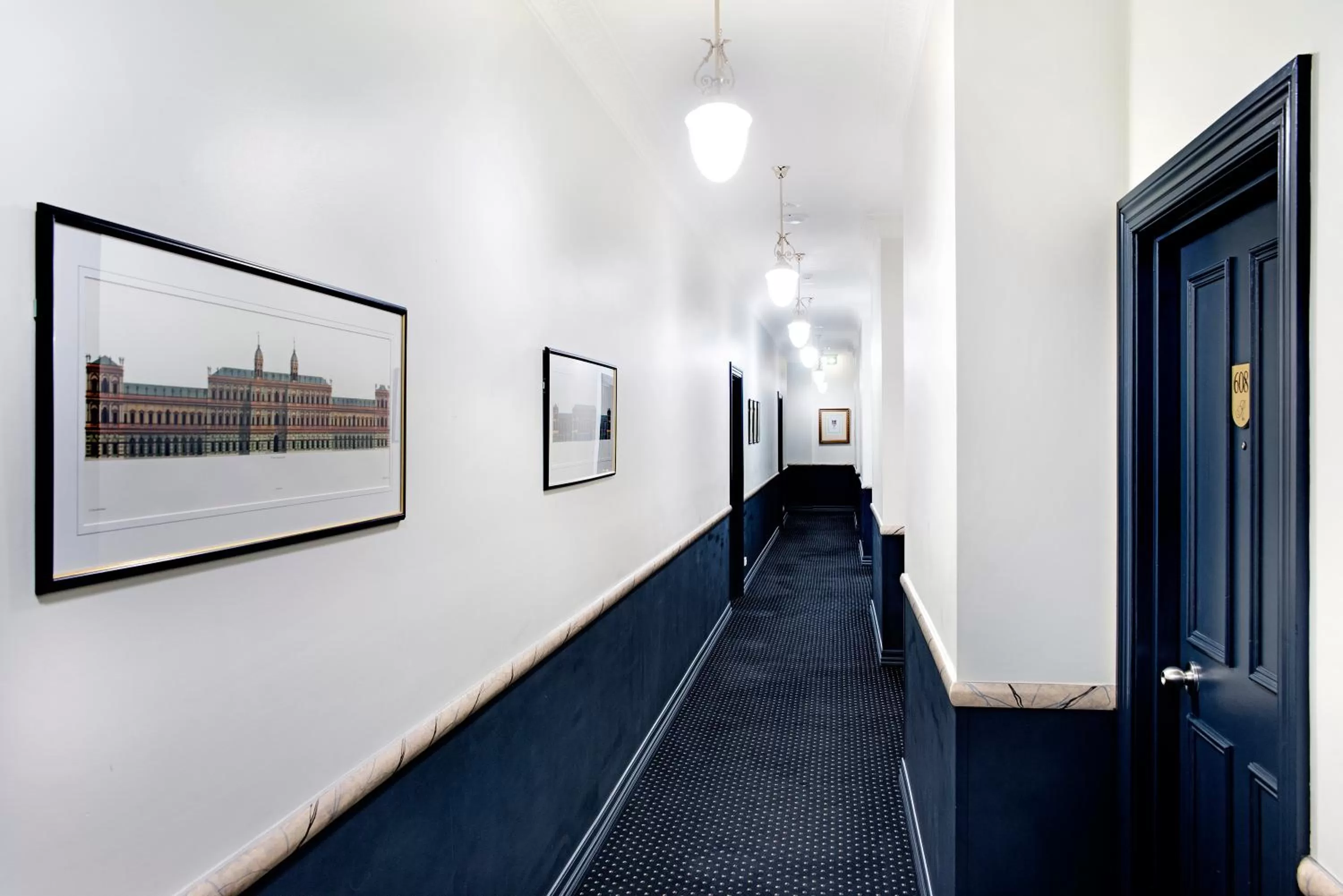 Floor plan in Rothbury Hotel