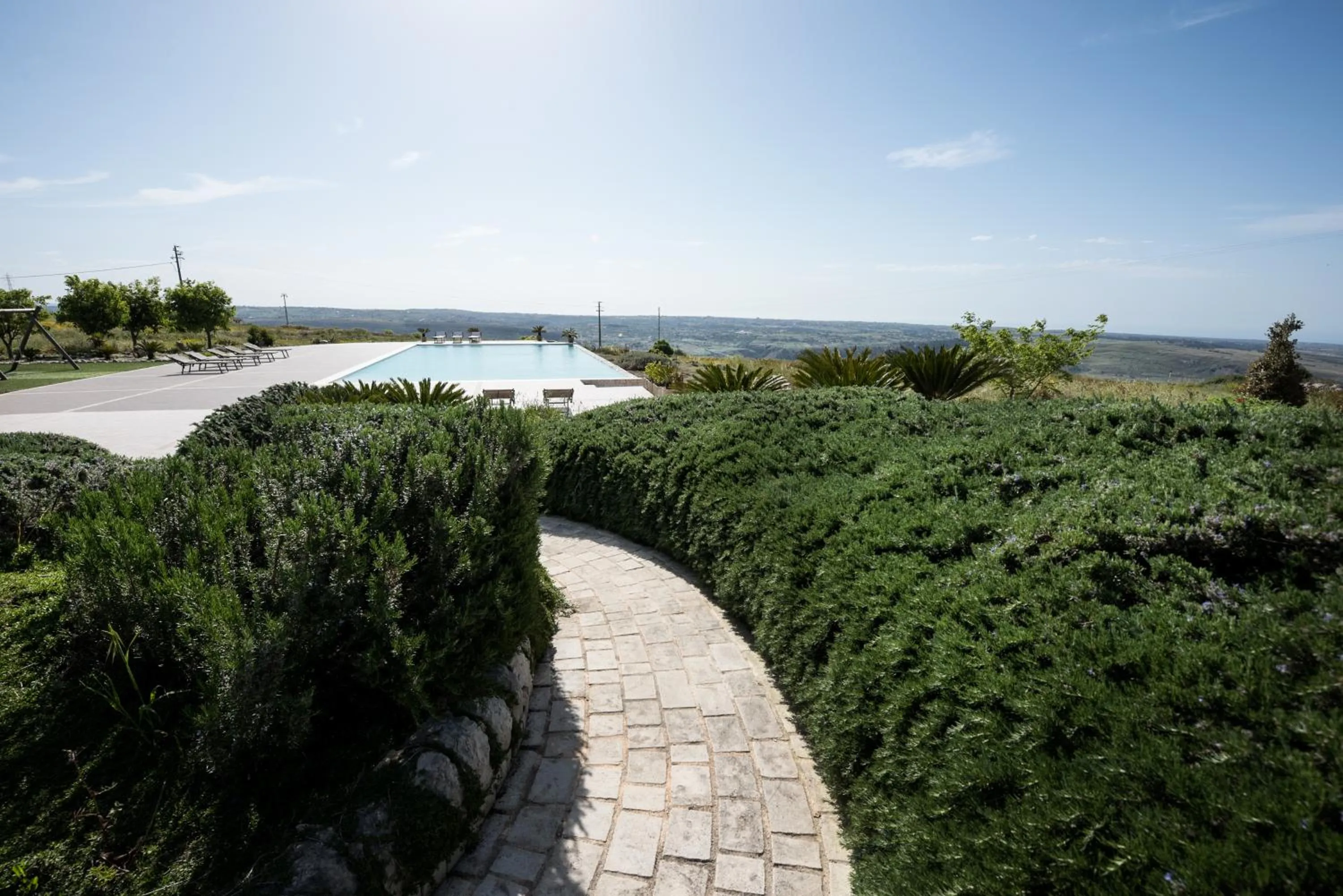 Pool view in La Dimora di Spartivento - BW Signature Collection