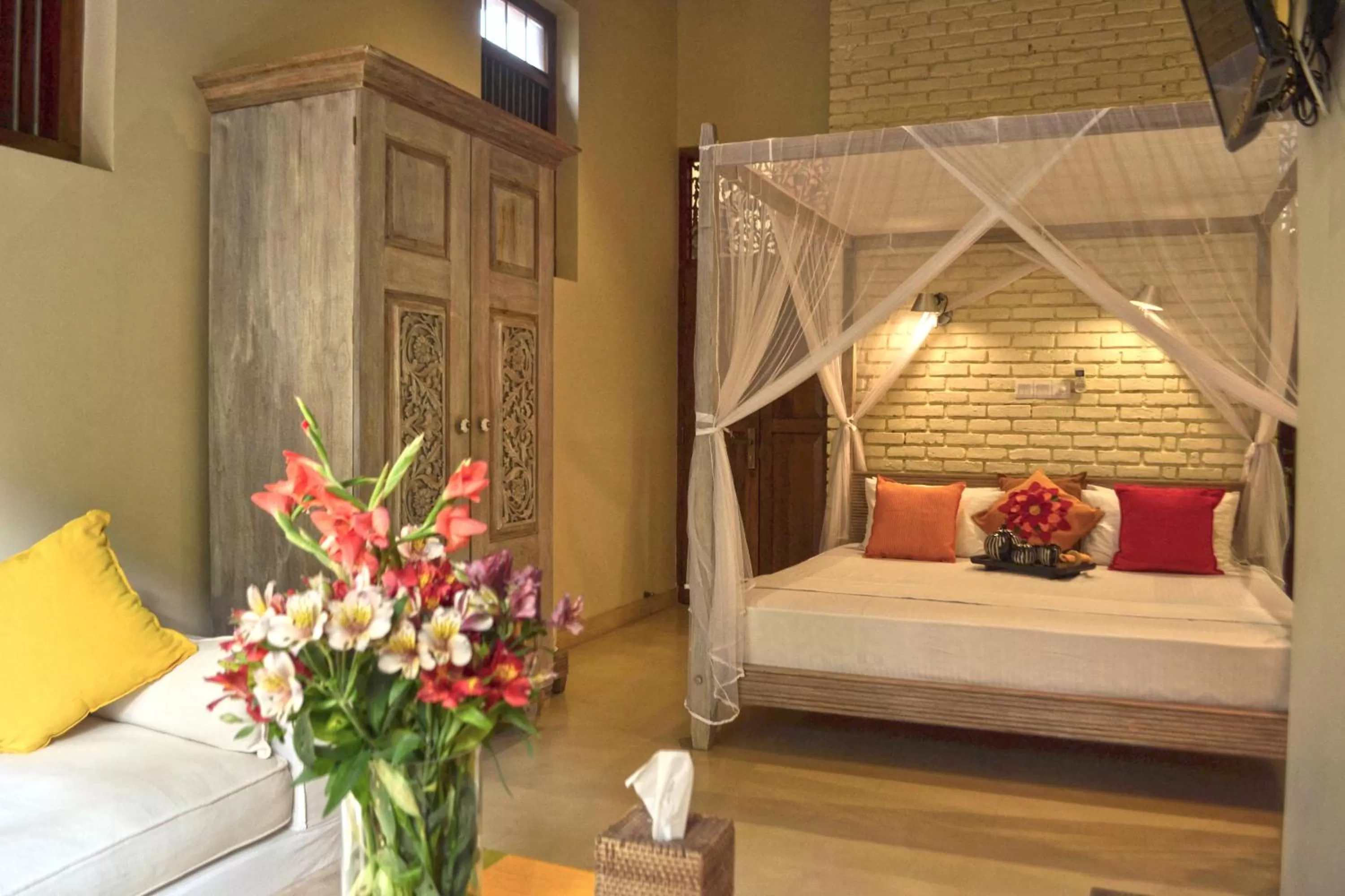 Bed in Urban Bliss Studio