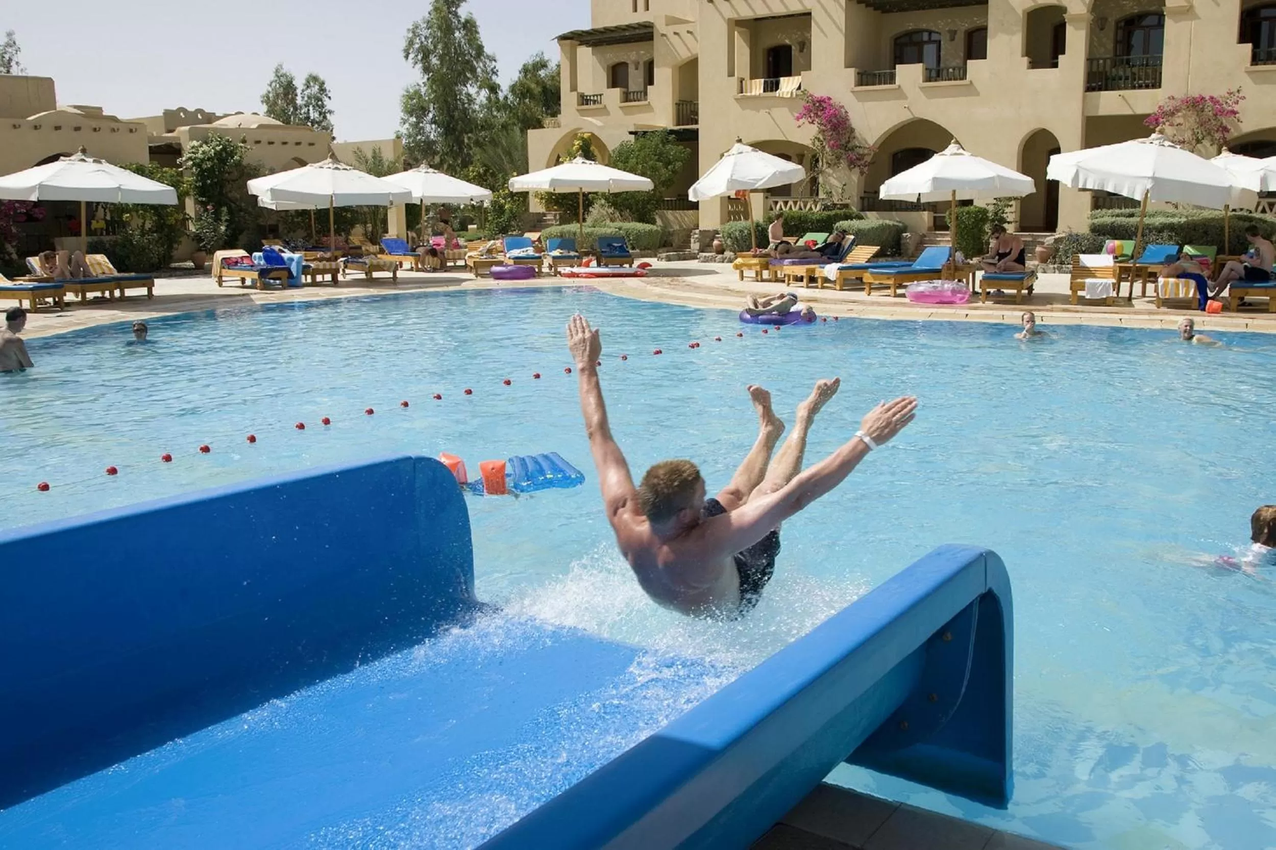 Aqua park in Three Corners Rihana Resort El Gouna