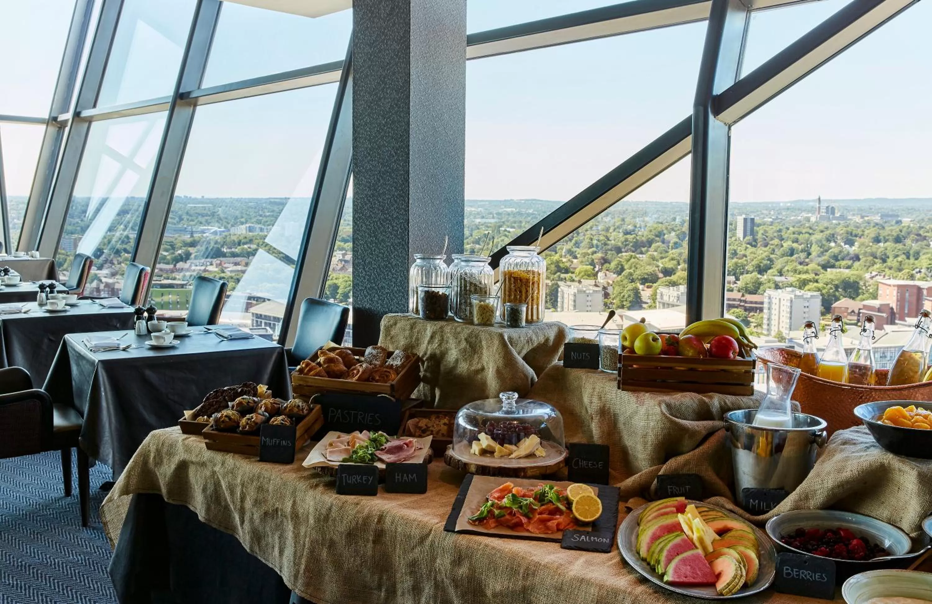 Breakfast in The Cube Hotel Birmingham