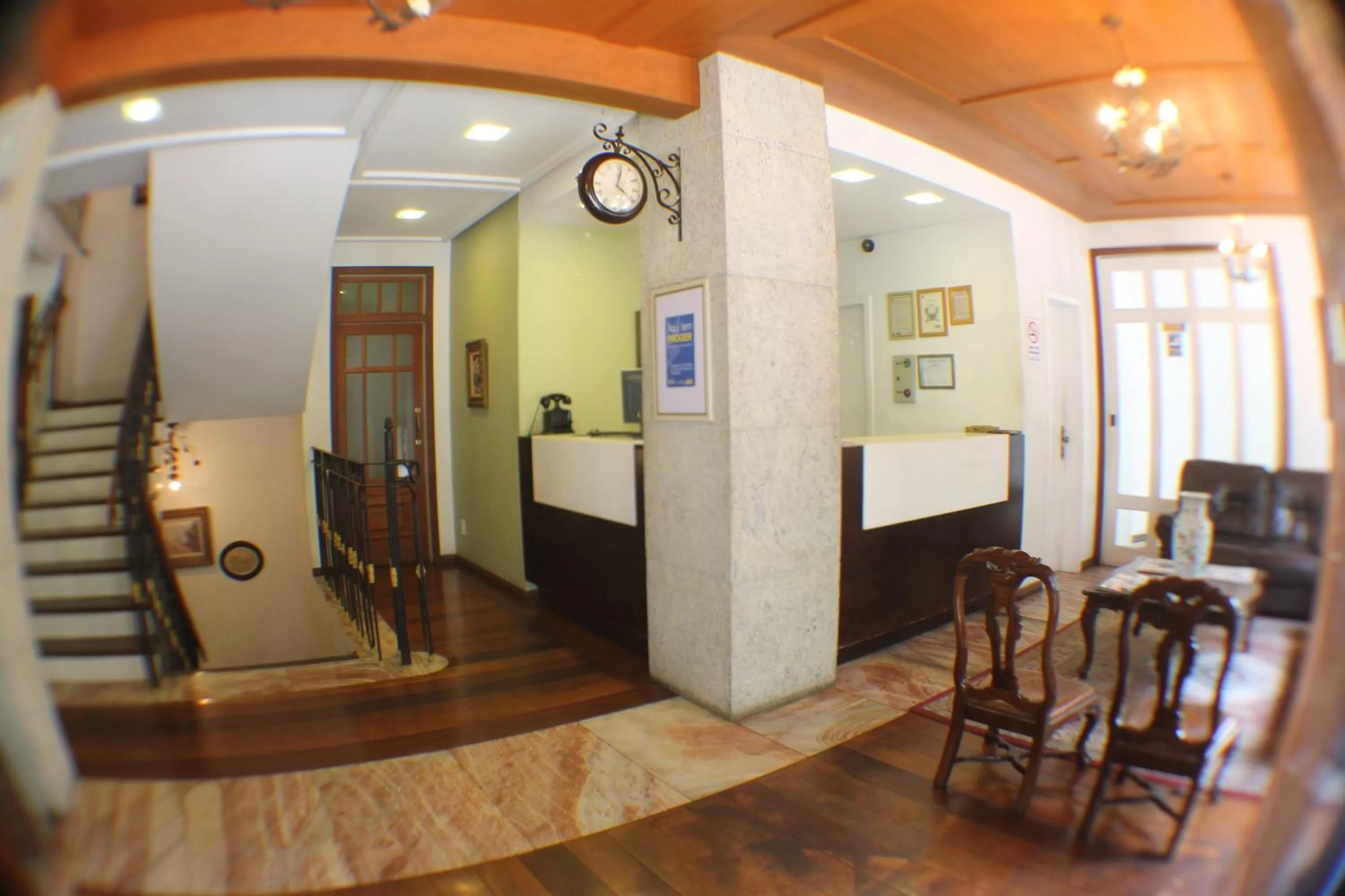 Lobby or reception in Hotel Pousada Minas Gerais
