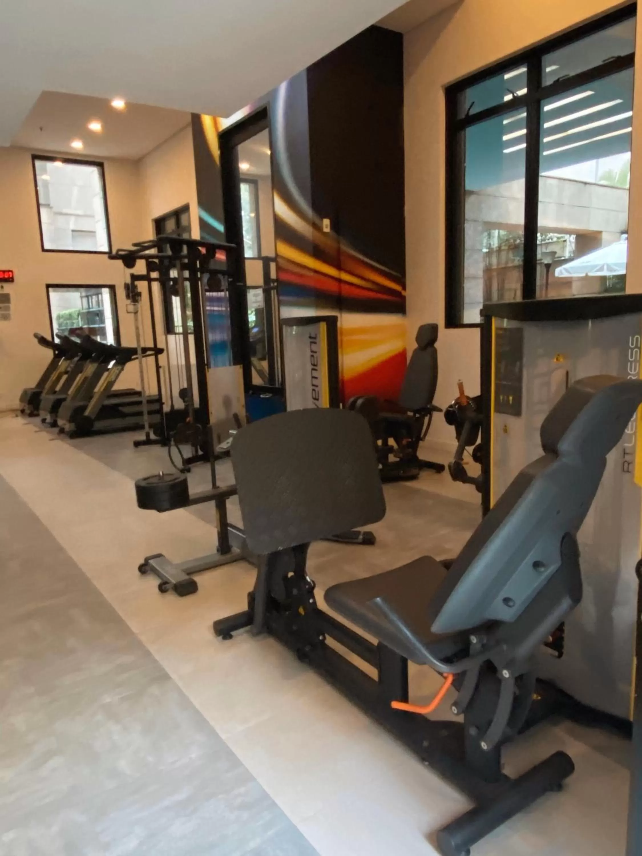 Fitness centre/facilities in São Paulo Moema Times Square - Suite LUXO