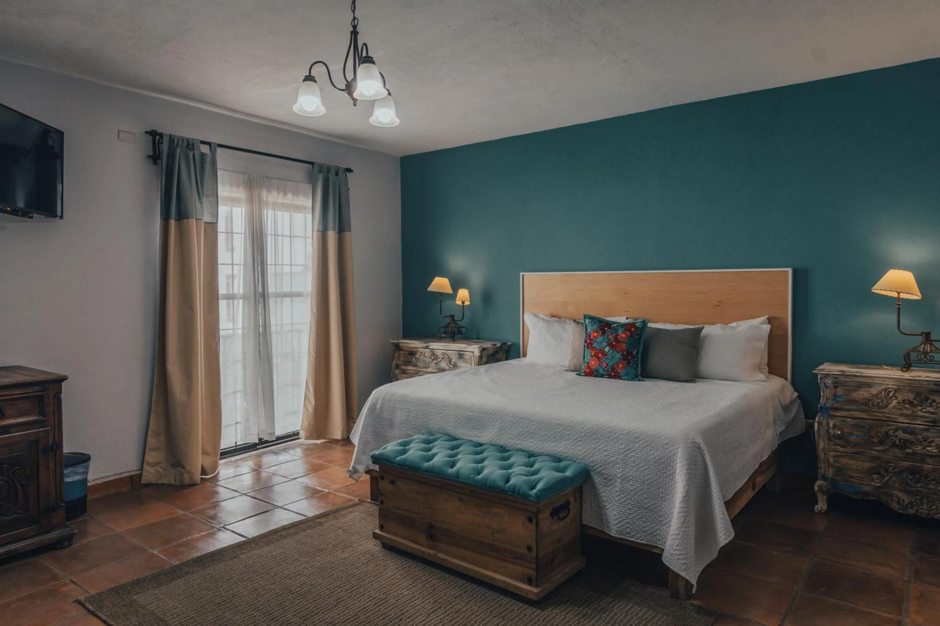 Photo of the whole room in Hotel Casa Santamaría