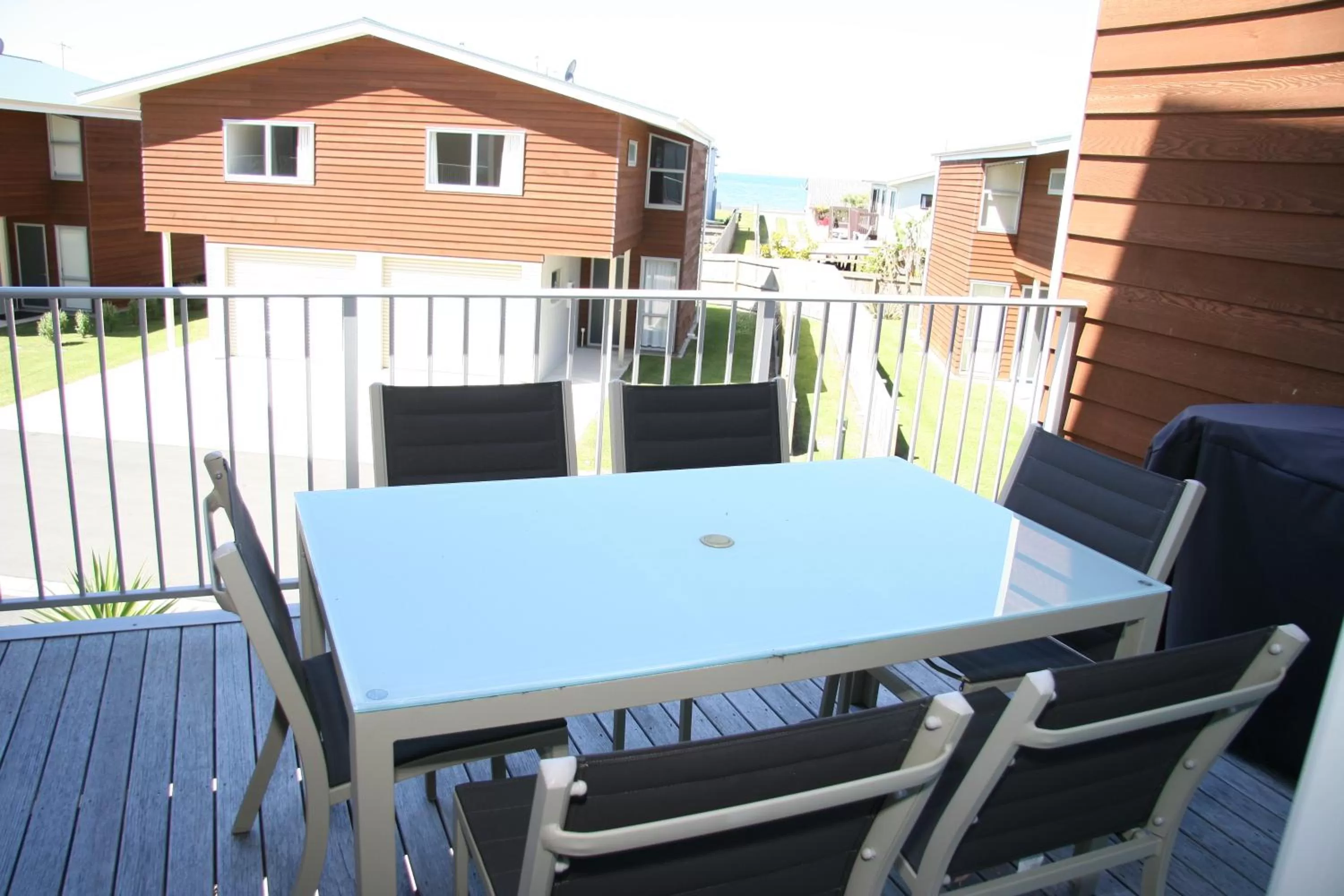 Balcony/Terrace in Oceans Resort Whitianga