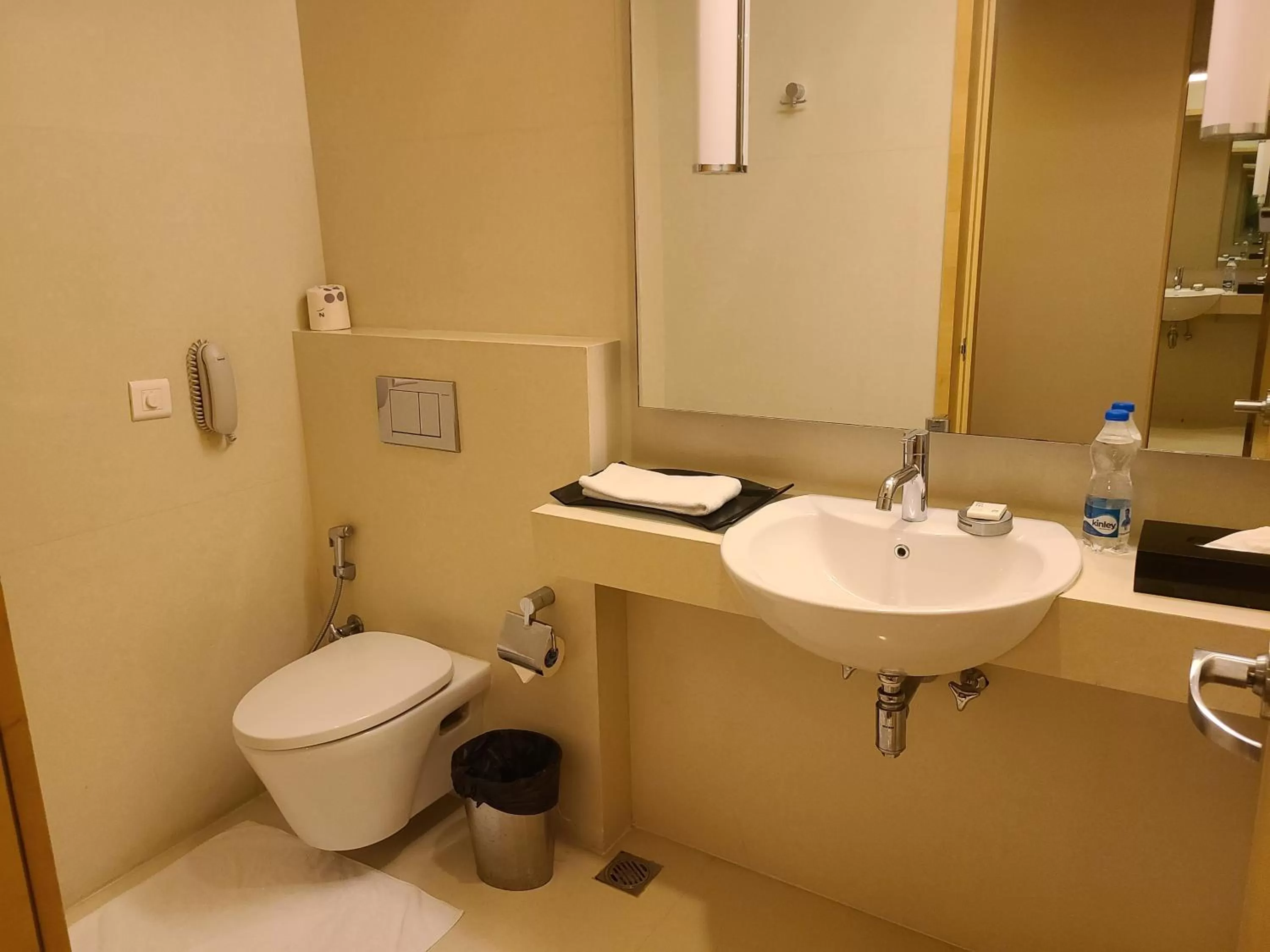 Toilet in Novotel Hyderabad Airport