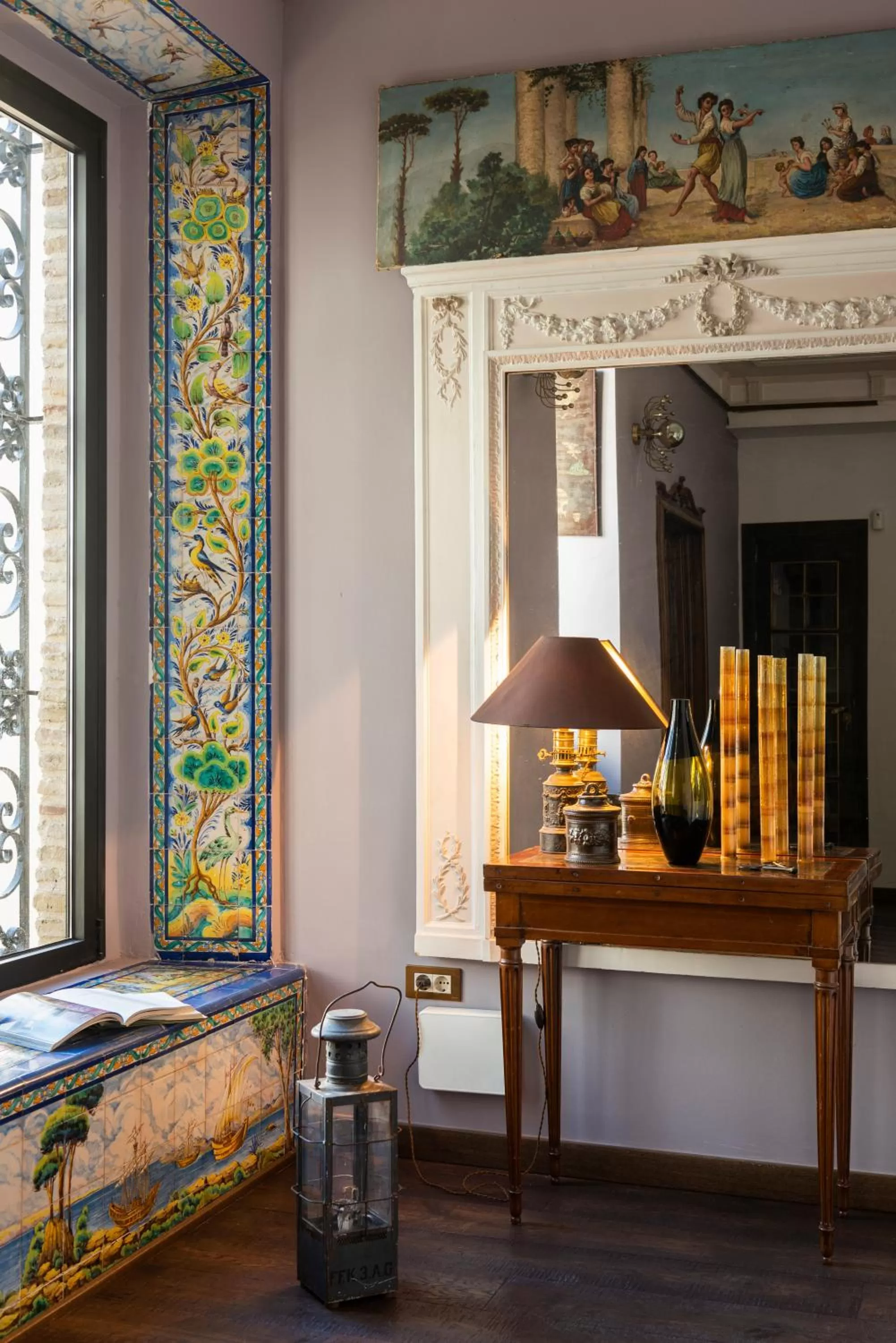 Living room in Pájaro Rebelde