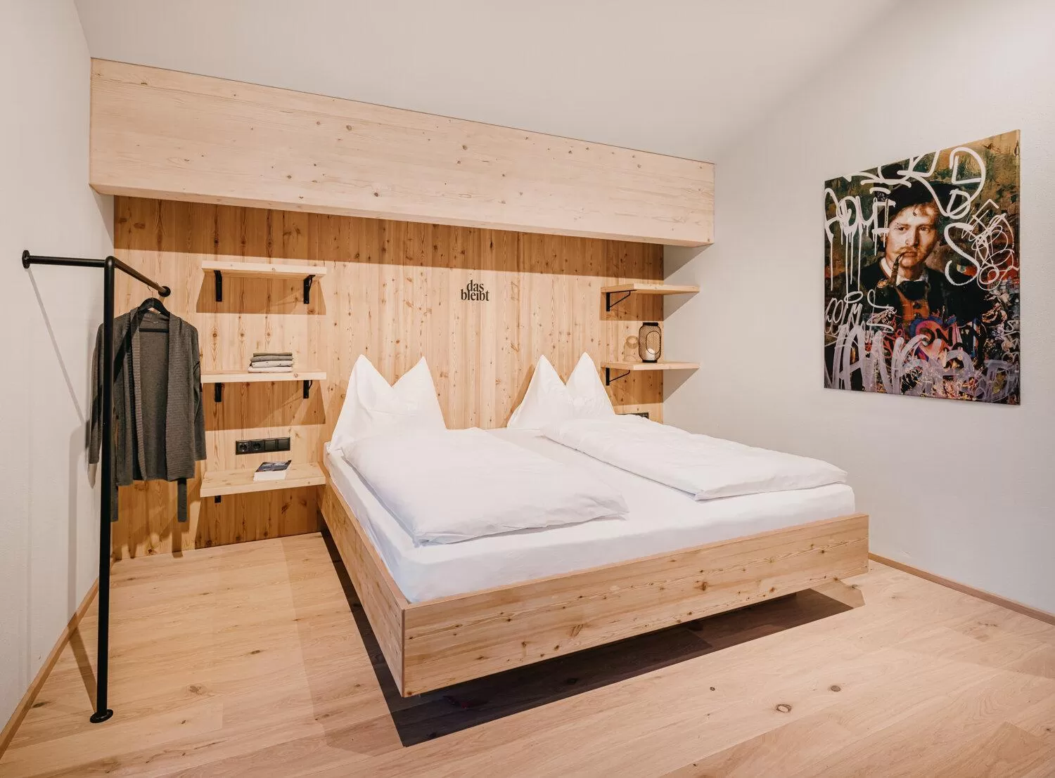 Bed in das bleibt Alpine Suites