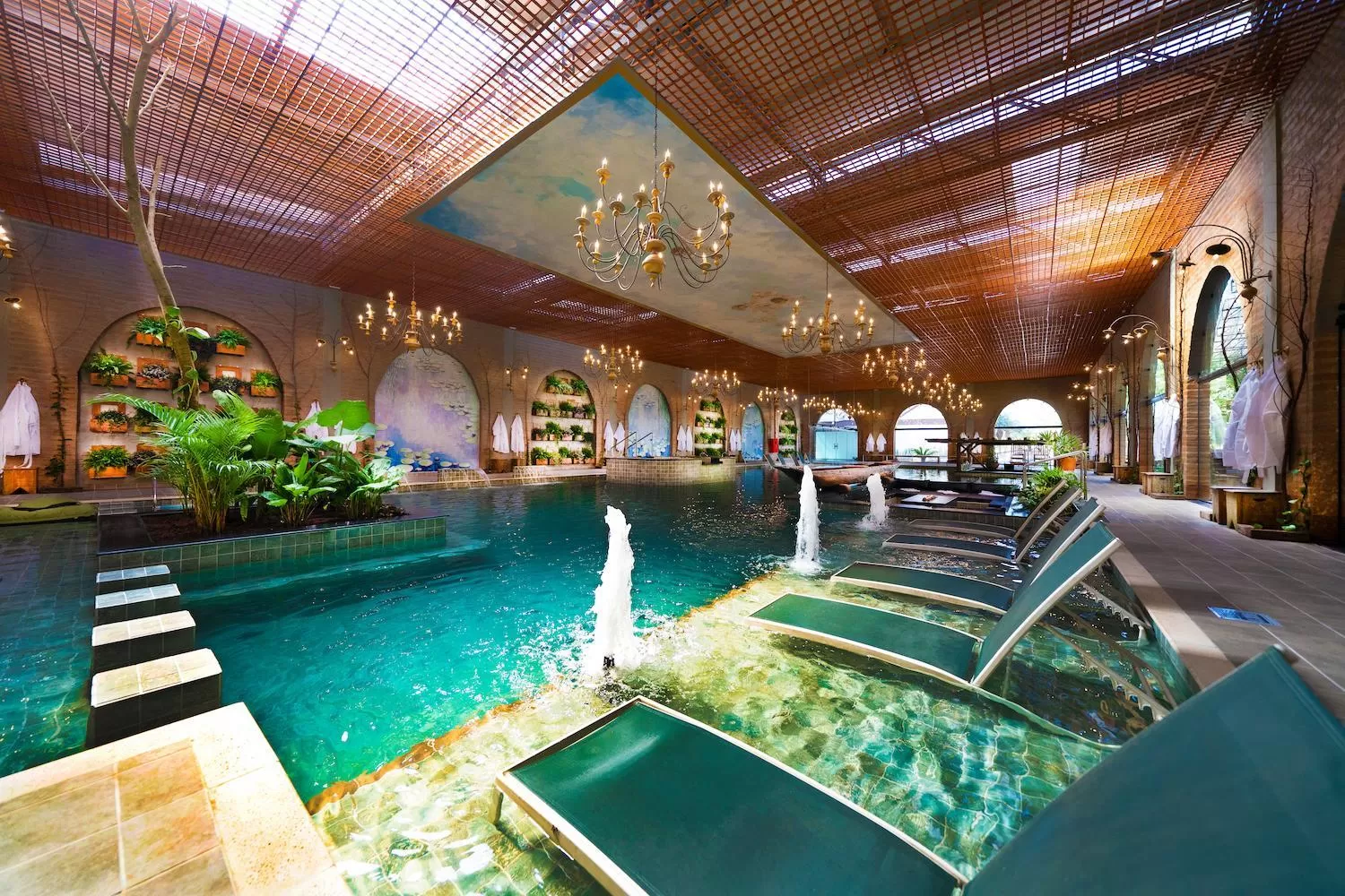 Pool view, Swimming Pool in Hotel Villa Lobos Spa Romantik