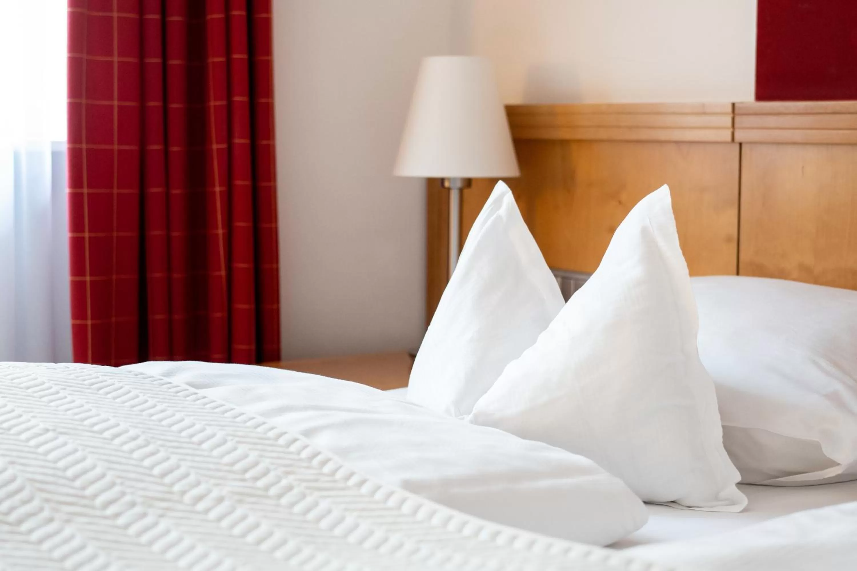 Bed in Hotel Baseler Hof