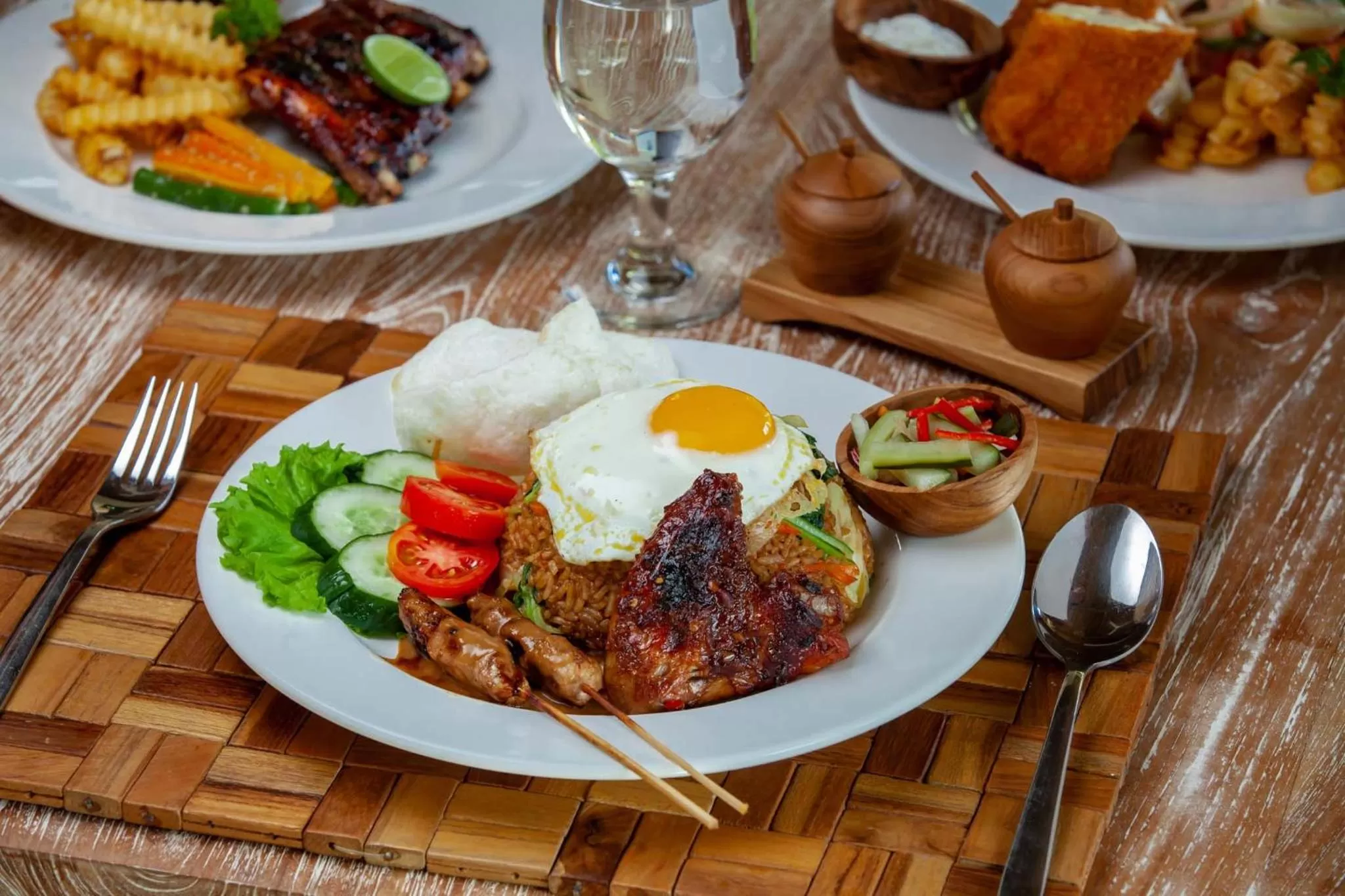 Food and drinks in The Kalyana Ubud Resort