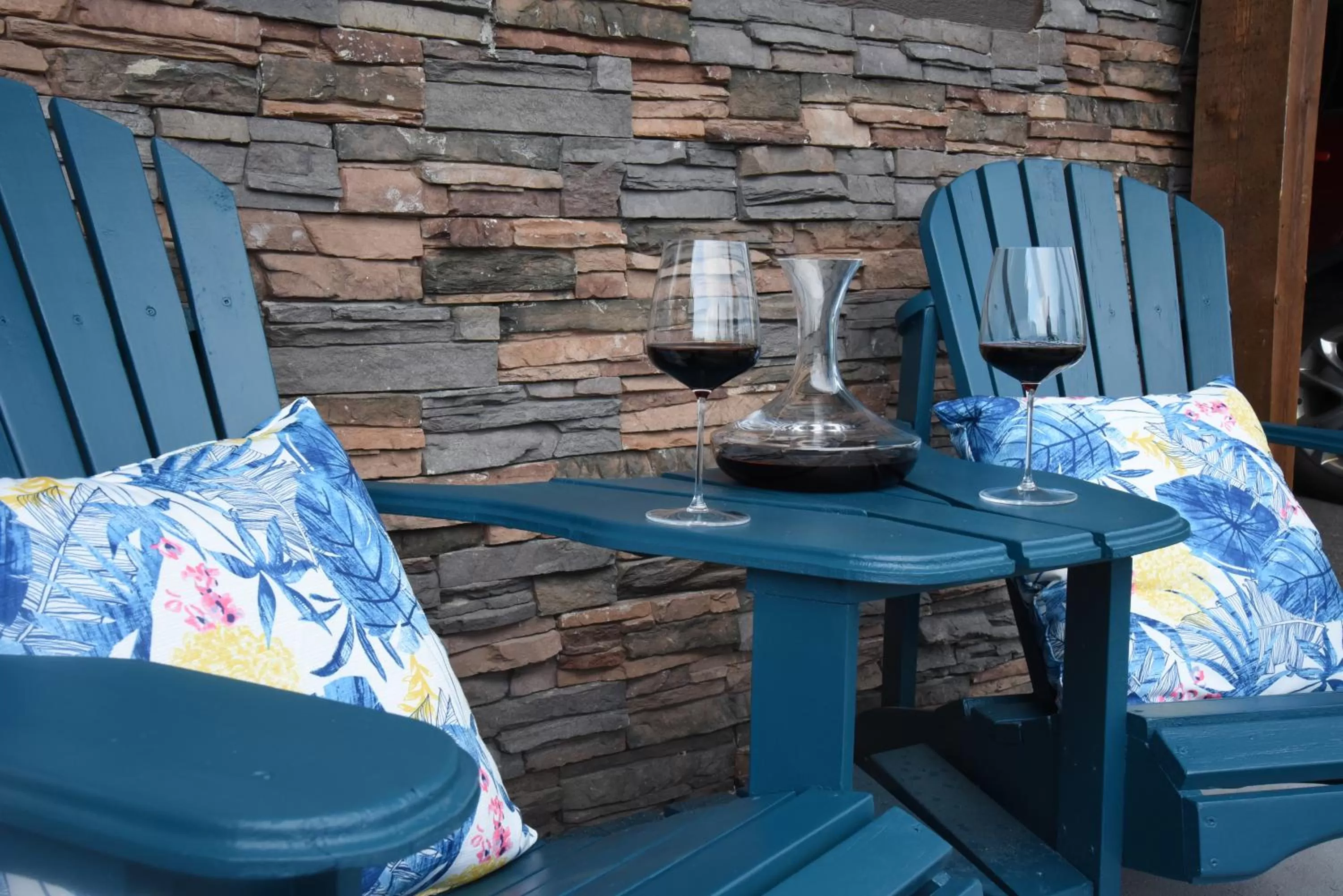 Patio in Les Chambres Roses