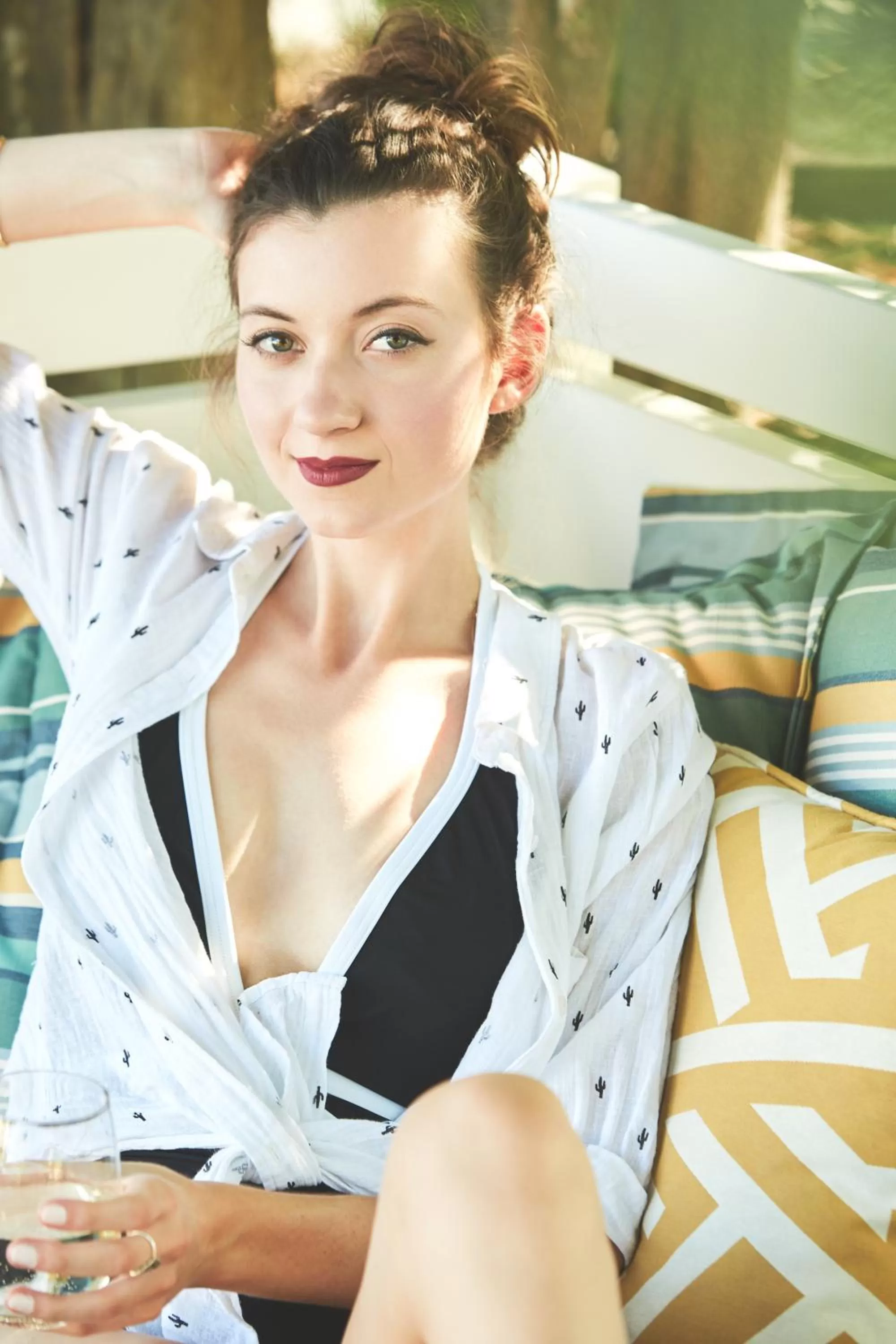 People in Calistoga Motor Lodge and Spa