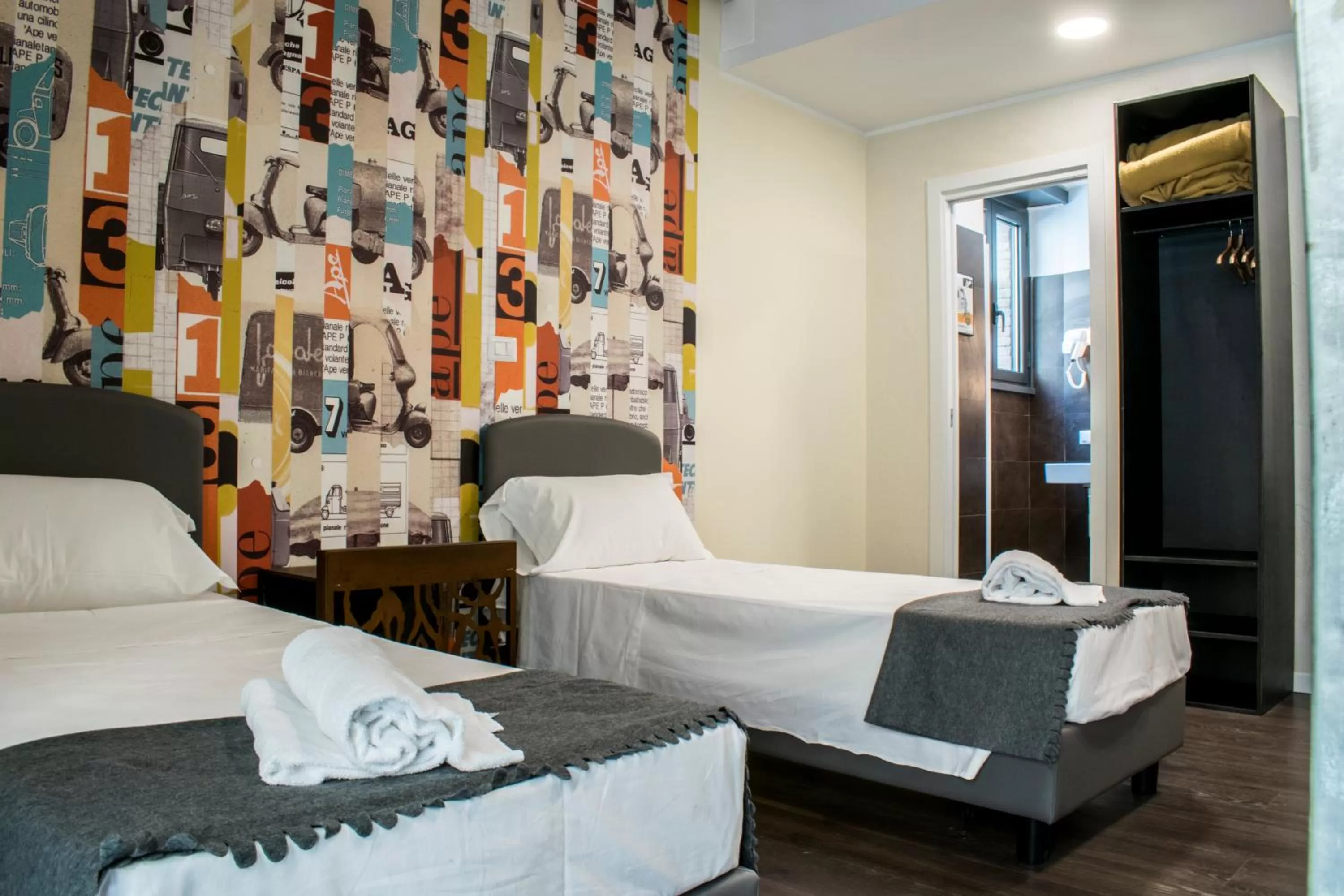 Bedroom, Bed in Hostel Trastevere