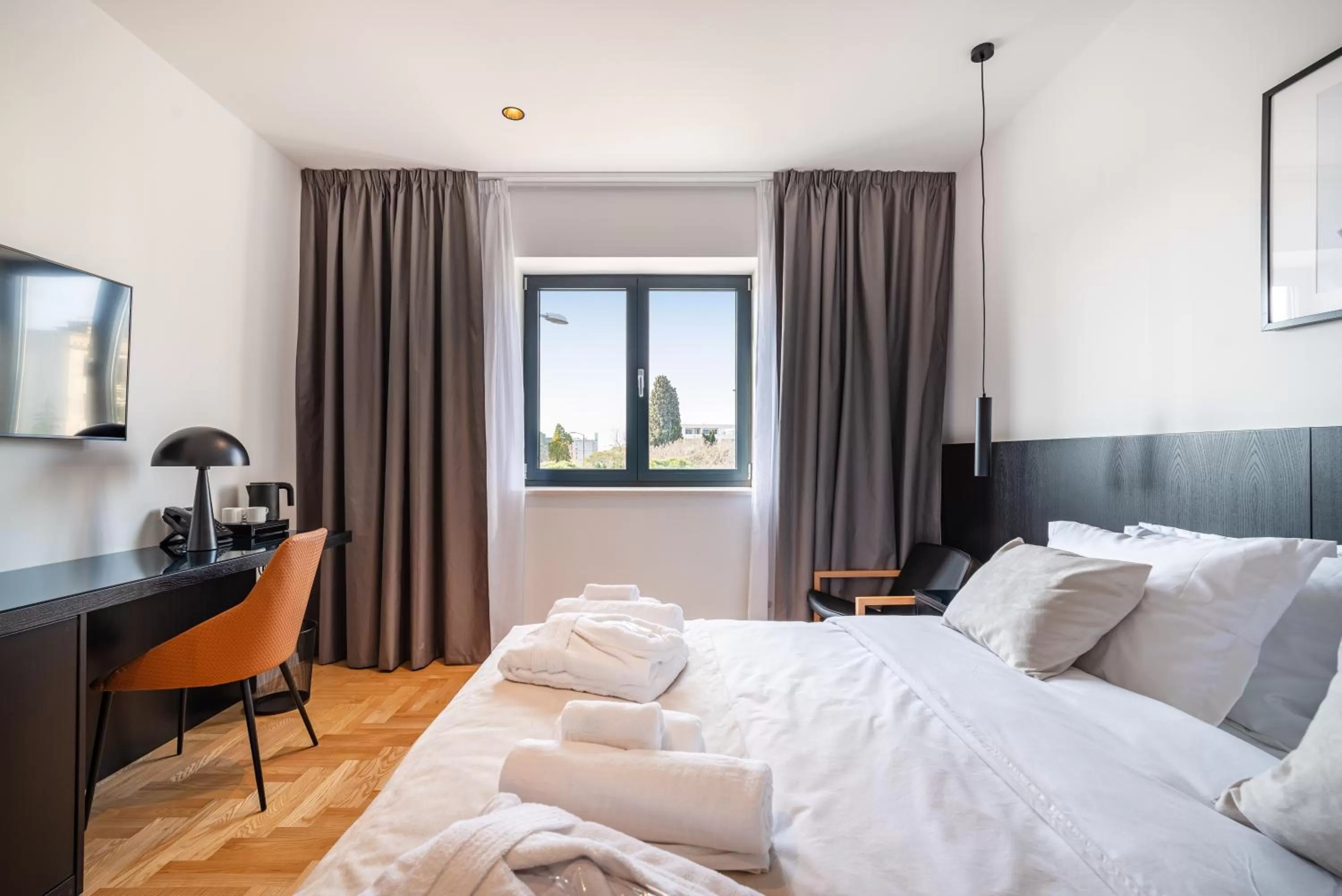 Bed in Miramare Hotel