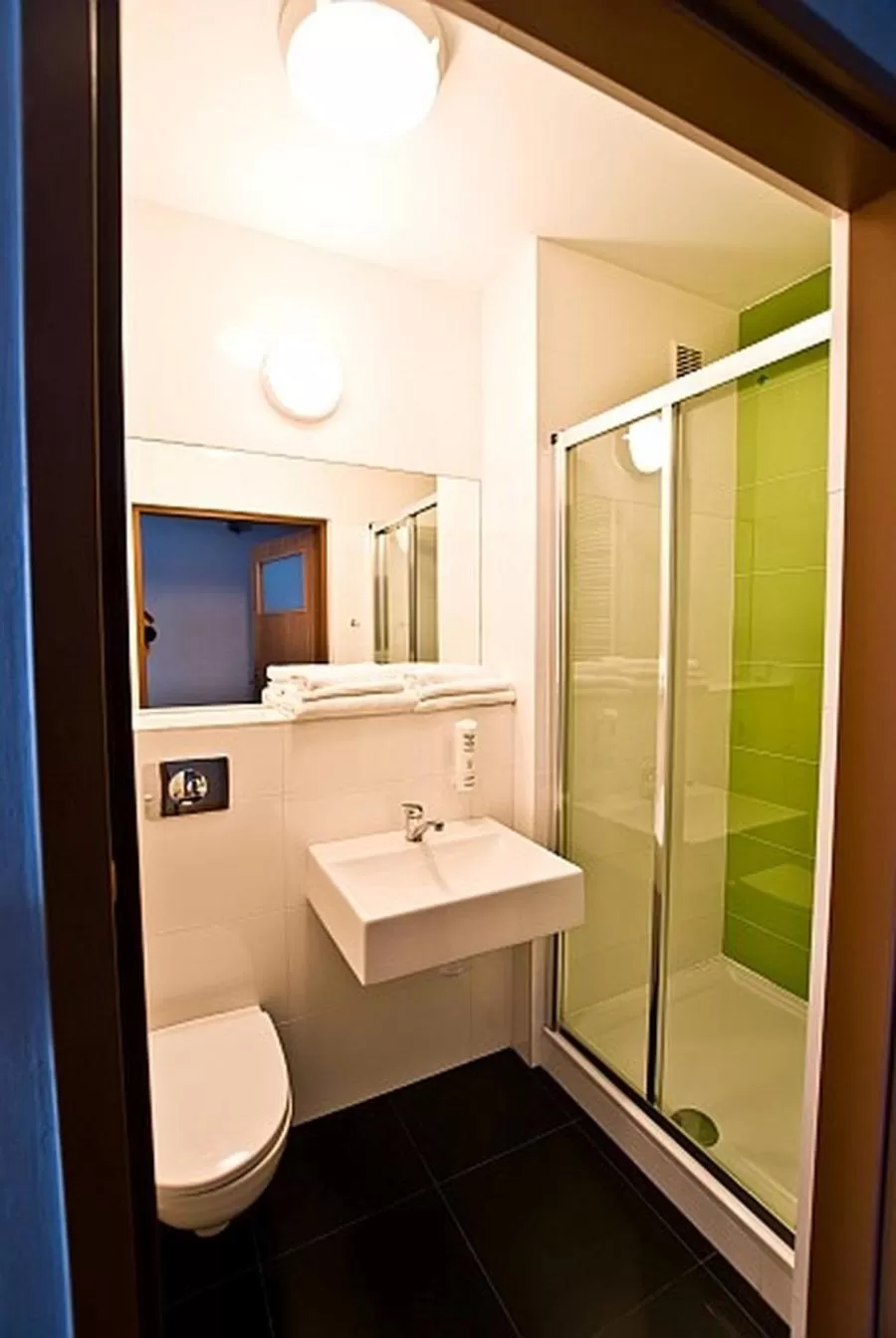 Shower, Bathroom in Dom Pracy Twórczej