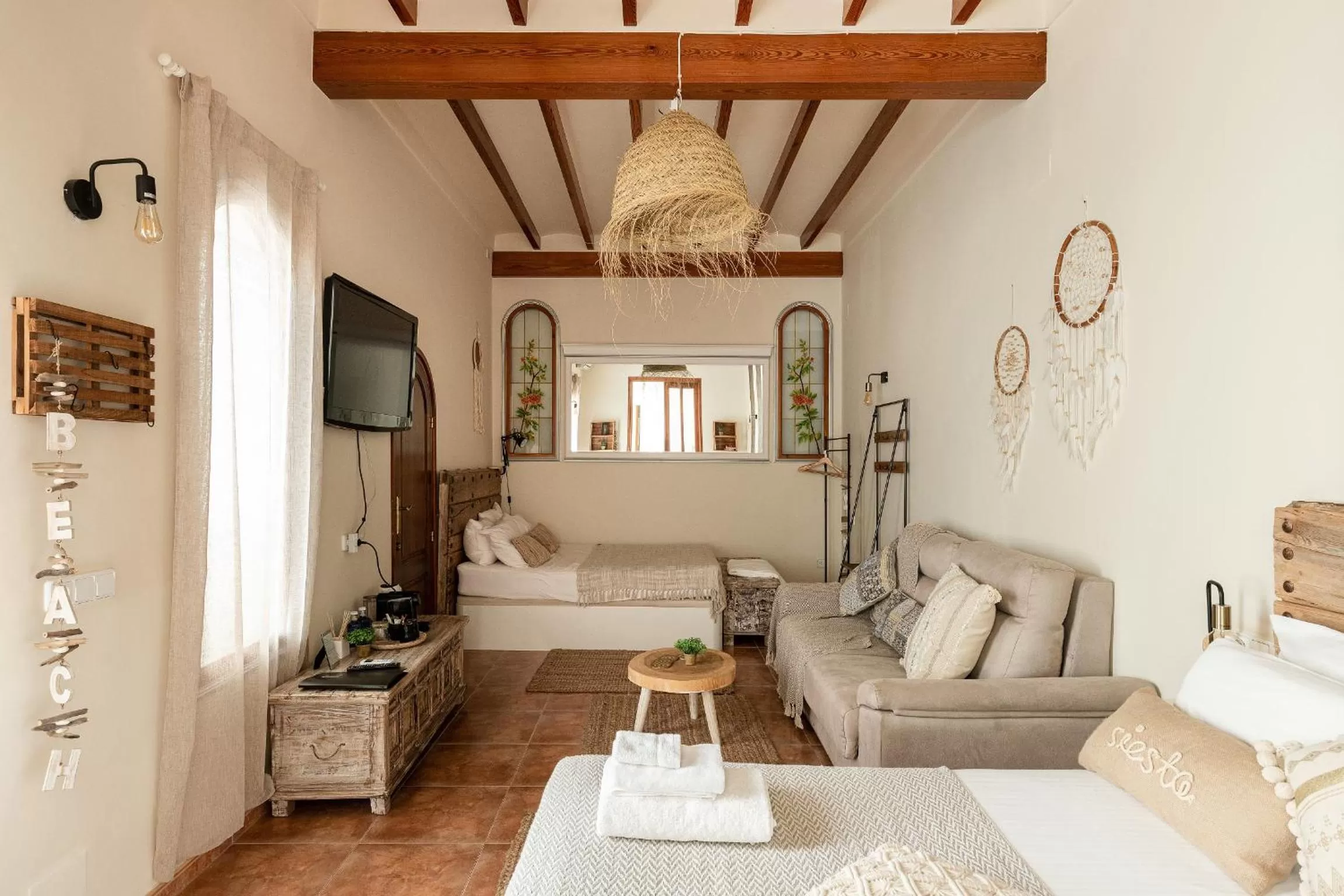 Bedroom, Bed in Casa Mistela