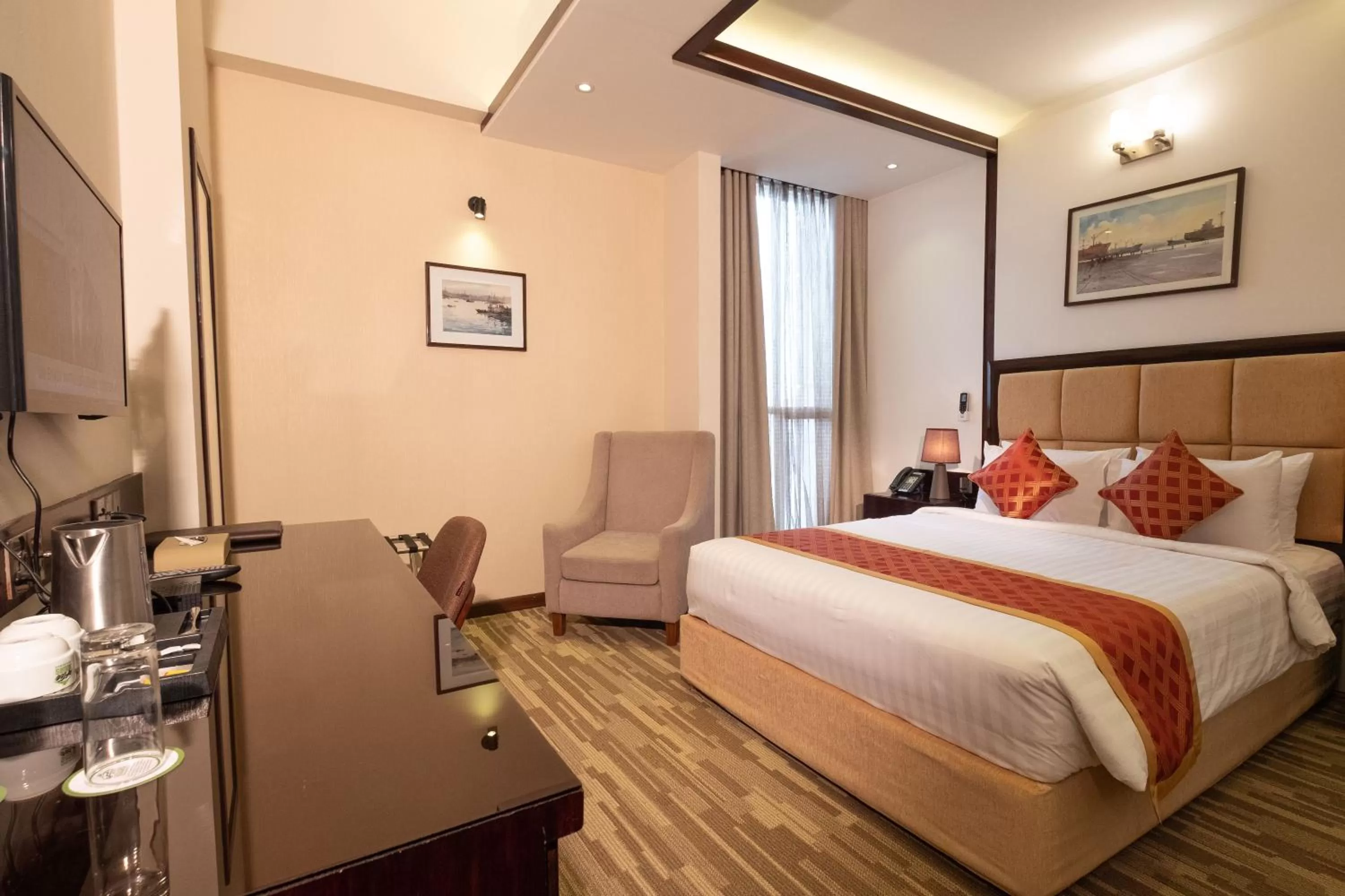 Photo of the whole room, Bed in After Hours Residence