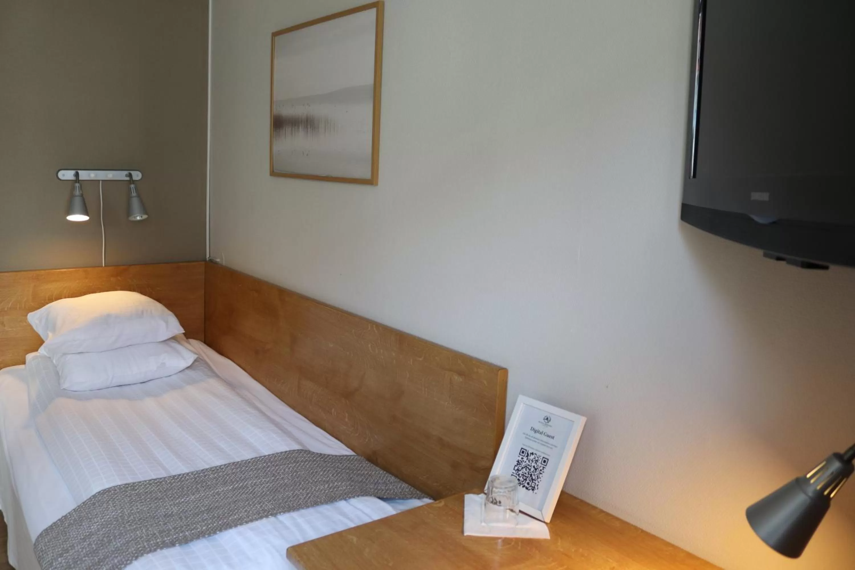 Economy Single Room in Hotell Rådhuset