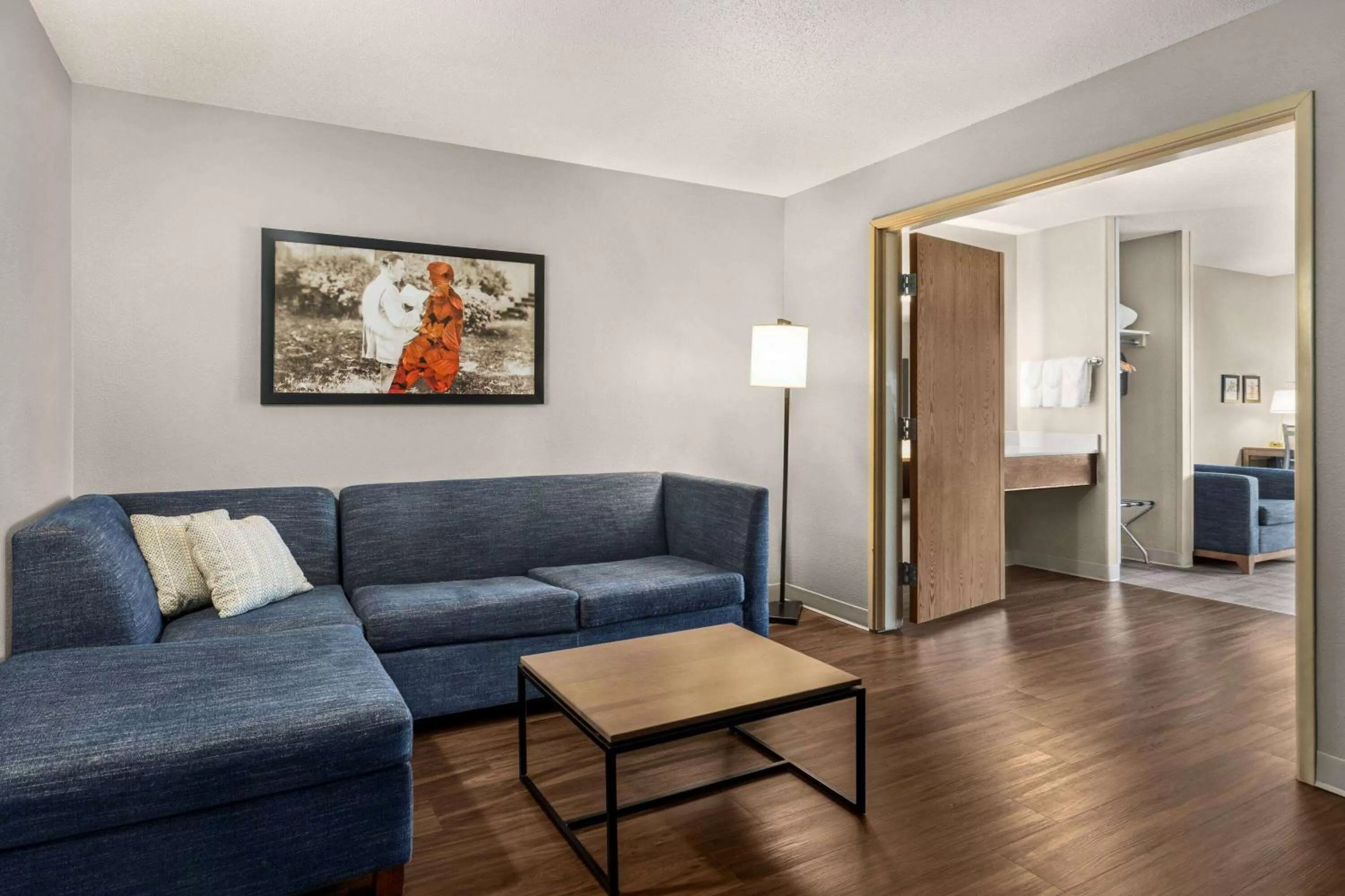 Bed in AmericInn by Wyndham Rapid City